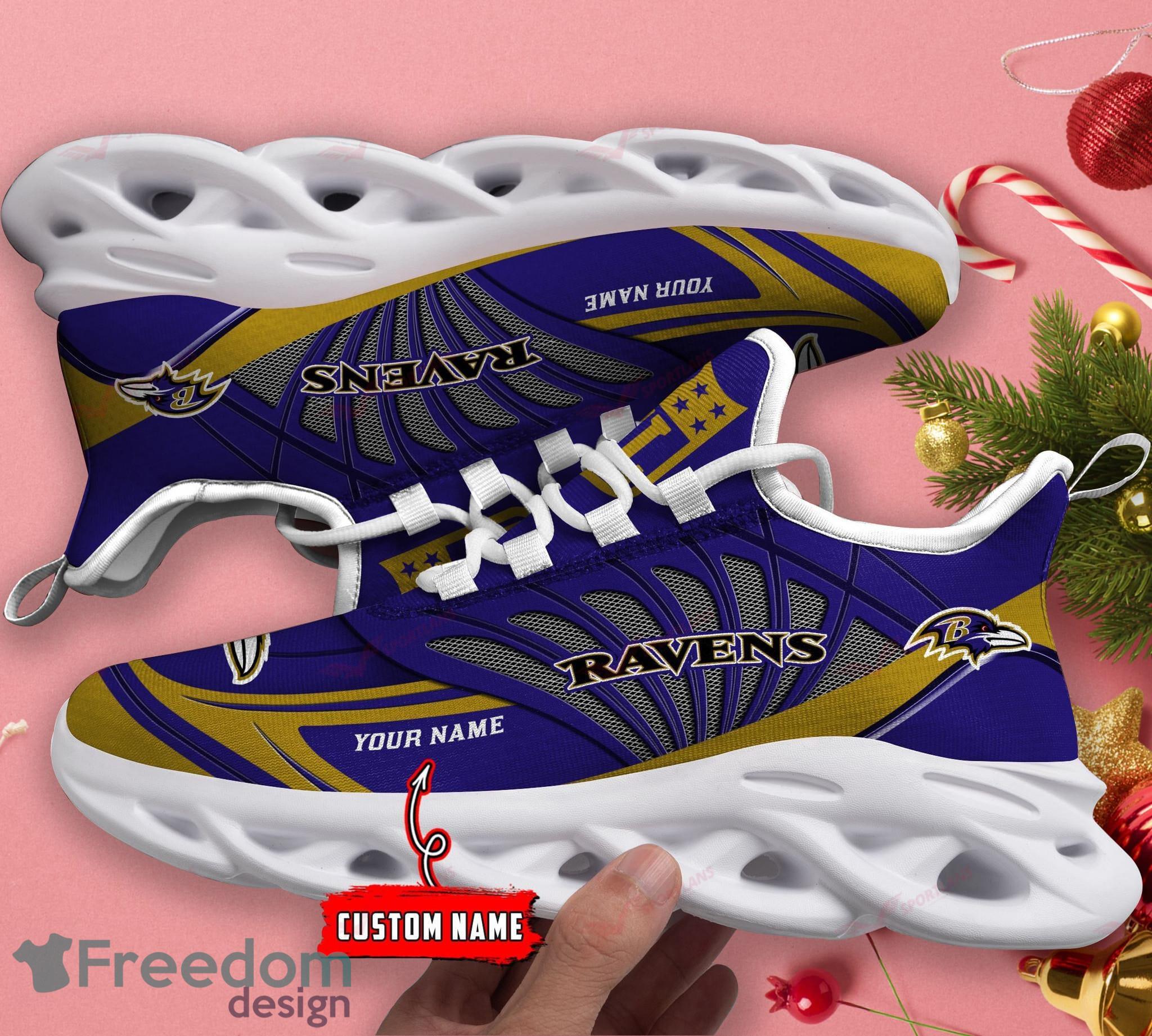 Baltimore Ravens NFL Reze Running Shoes - Freedomdesign