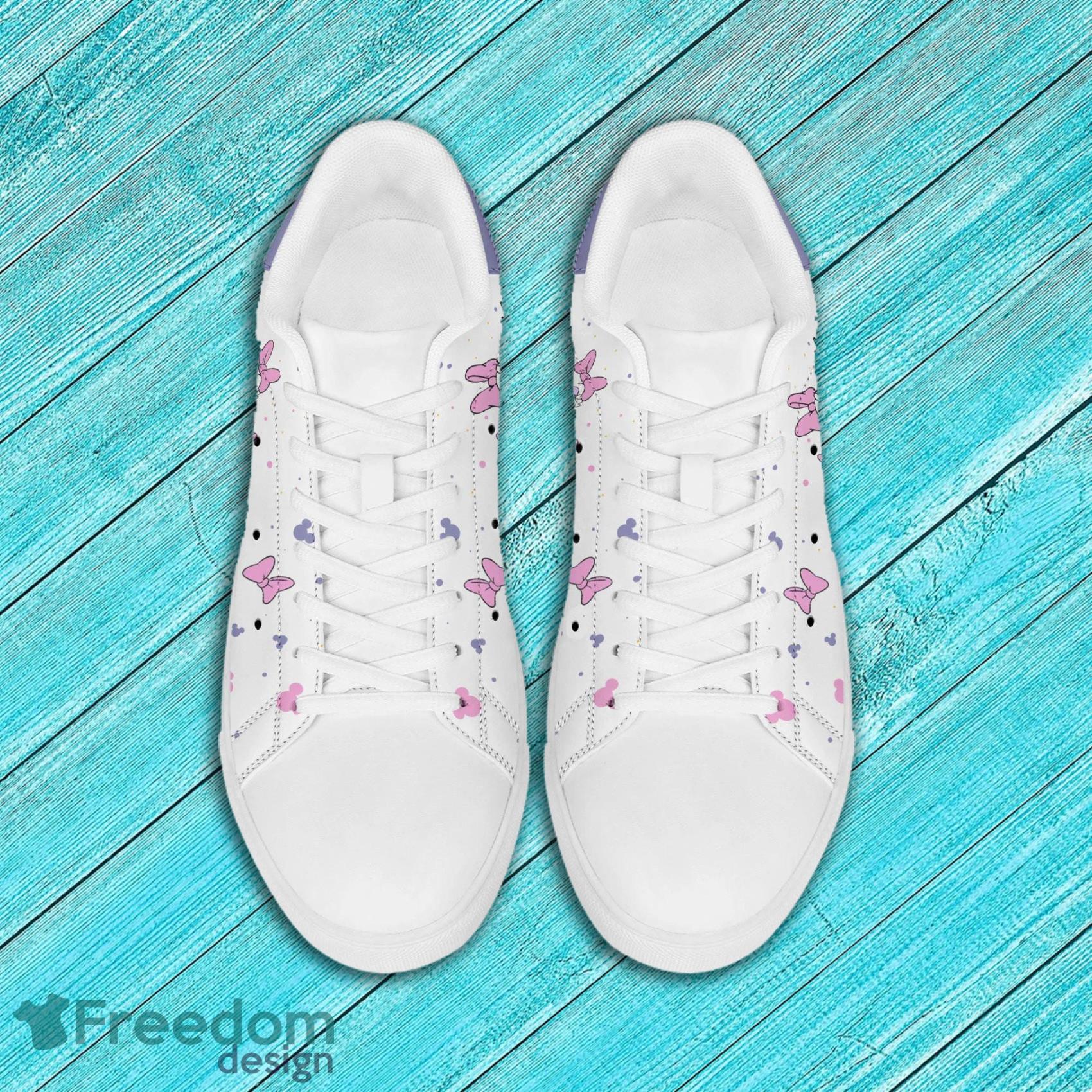 Bling Heart Daisy Duck Disney Cartoon 831 AOP Low Top Skate Shoes For Men And Women Product Photo 3 Bling Heart Daisy Duck Disney Cartoon 831 AOP Low Top Skate Shoes For Men And Women Product Photo 3