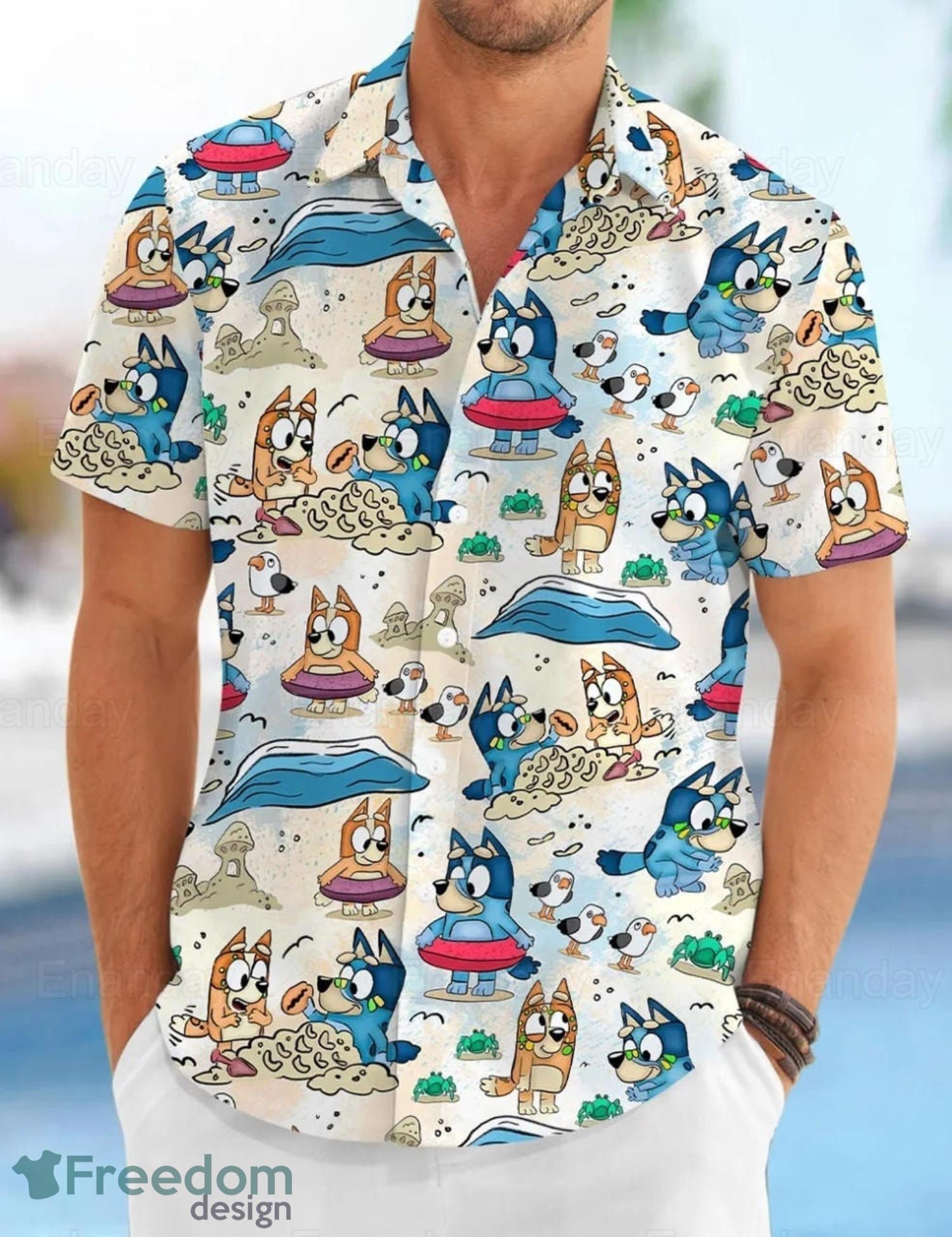 Bluey And Bingo Hawaiian Shirt