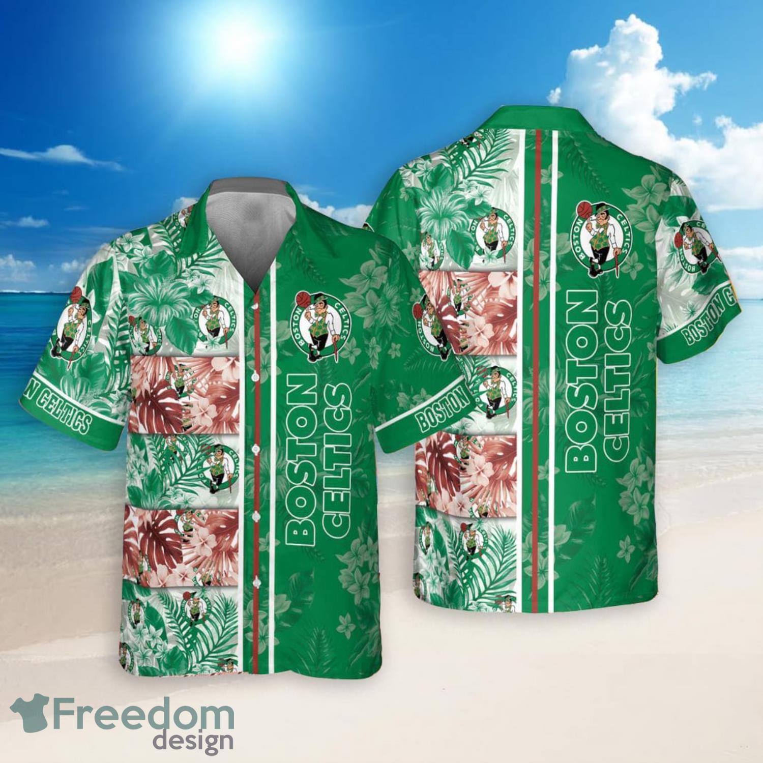 Boston Celtics National Basketball Association 2023 Hawaiian Shirt Gift For  Fans - Freedomdesign