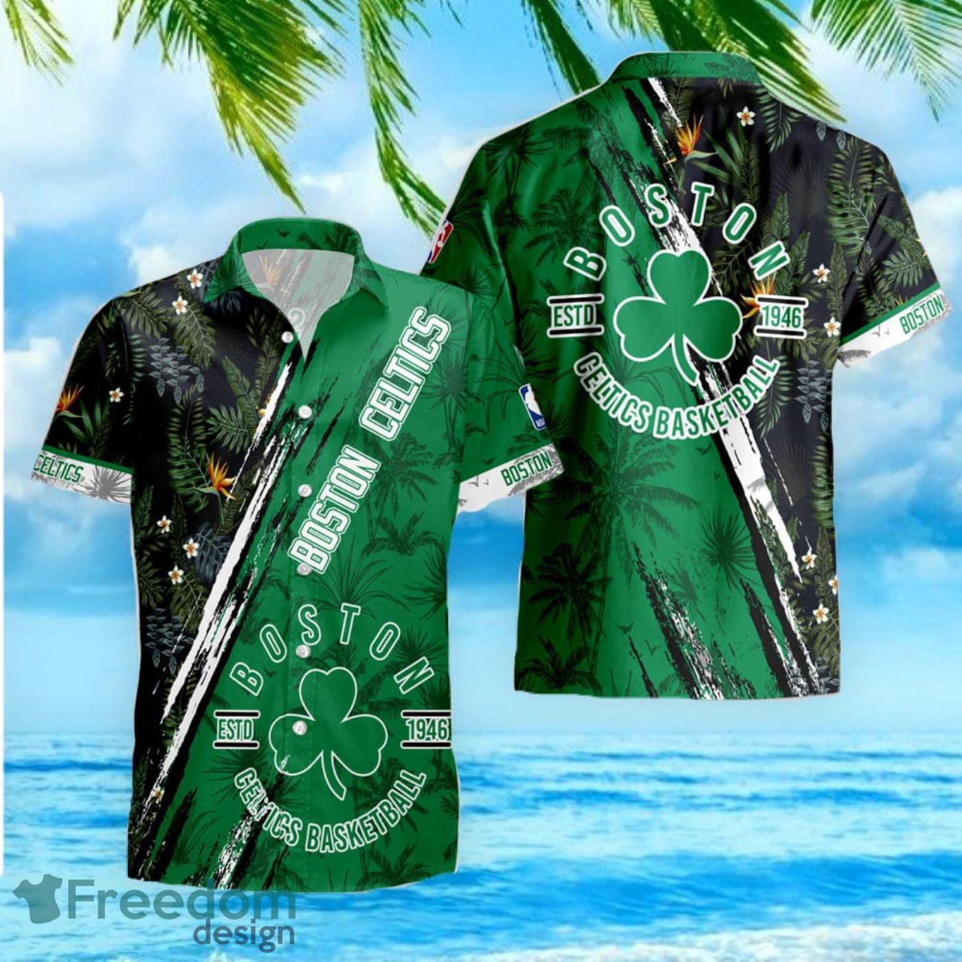 Boston Celtics National Basketball Association 2023 Hawaiian Shirt Gift For  Fans - Freedomdesign