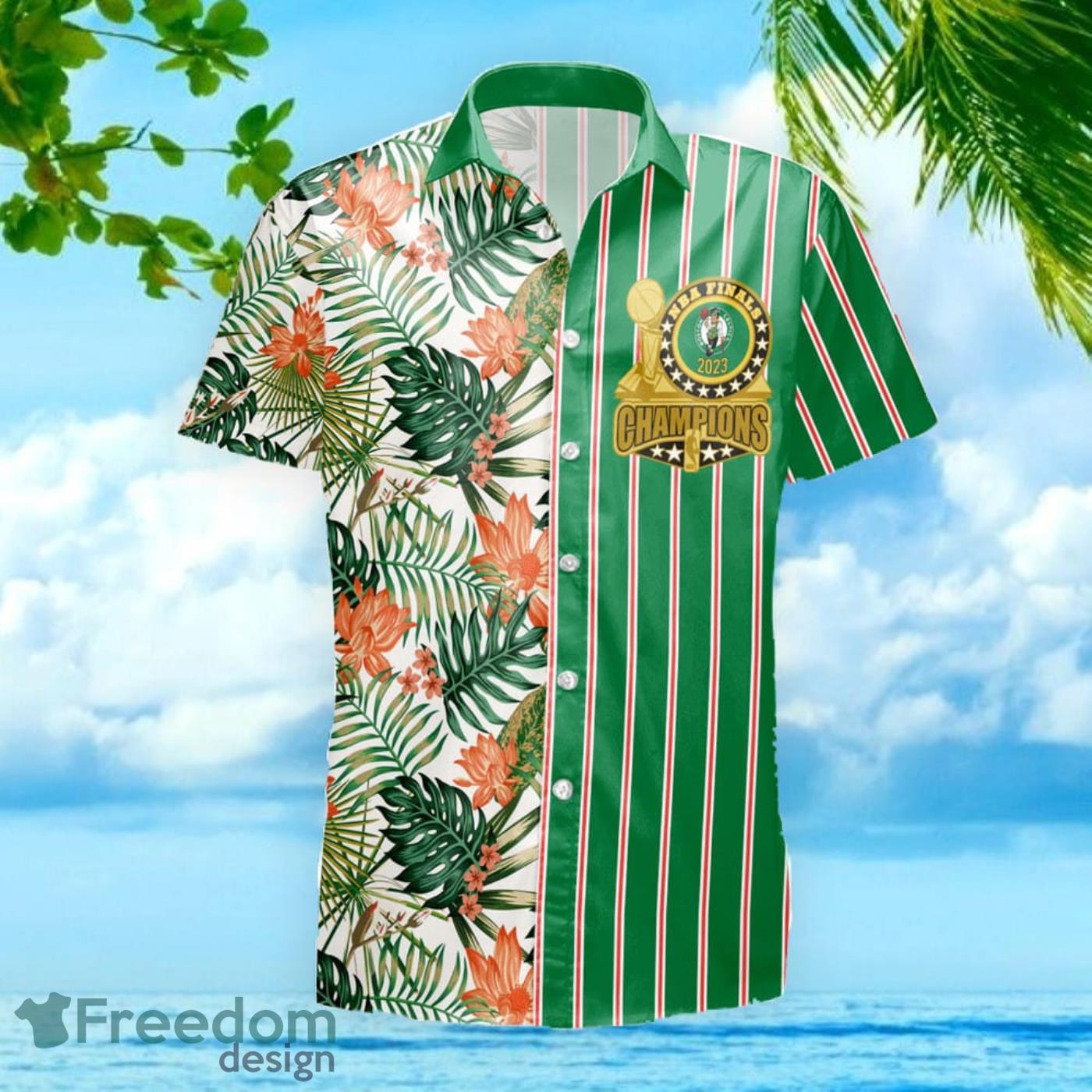 Golden State Warriors NBA Champions Pattern 3D Aloha Hawaiian Shirt -  Freedomdesign
