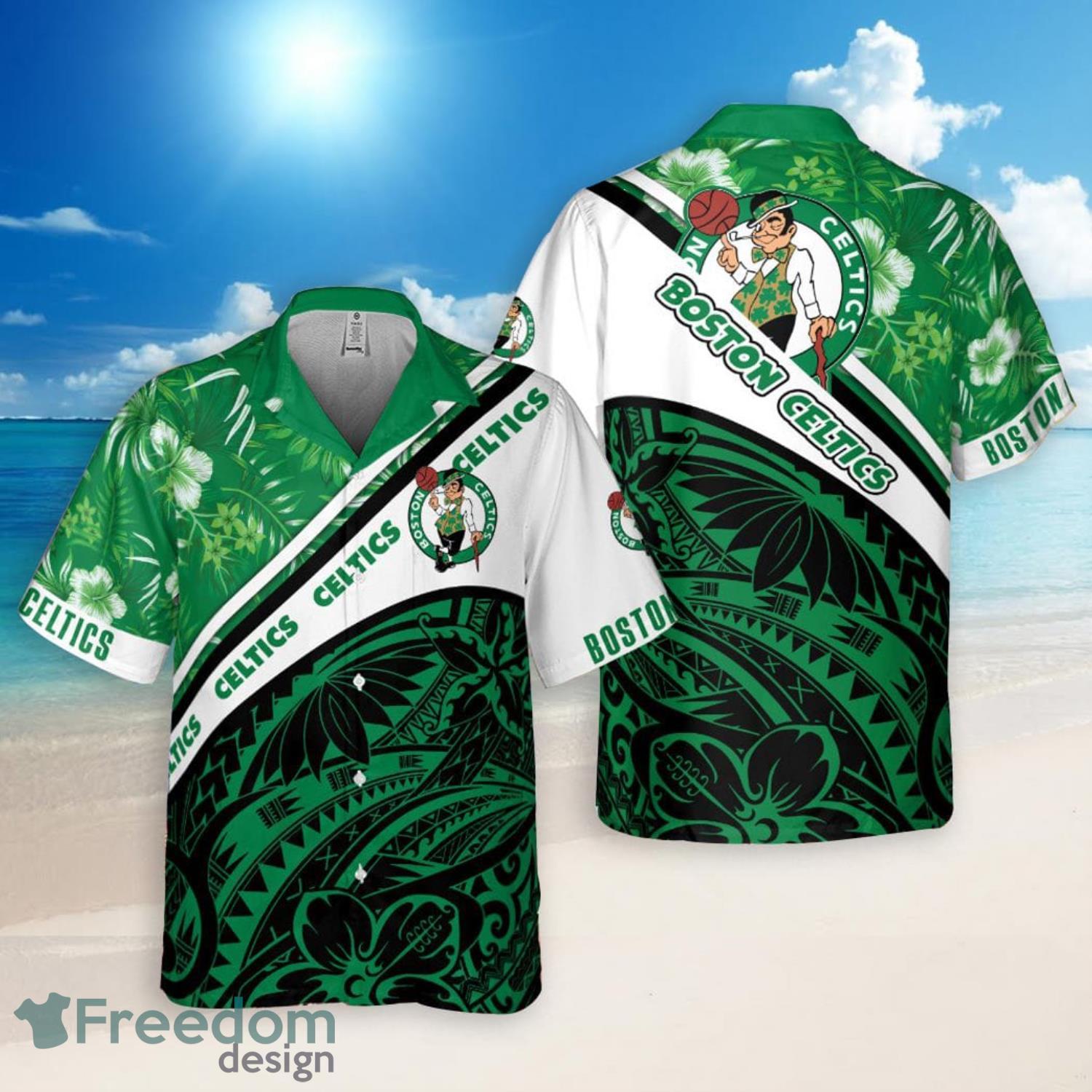 Boston Celtics National Basketball Association 2023 Hawaiian Shirt -  Freedomdesign