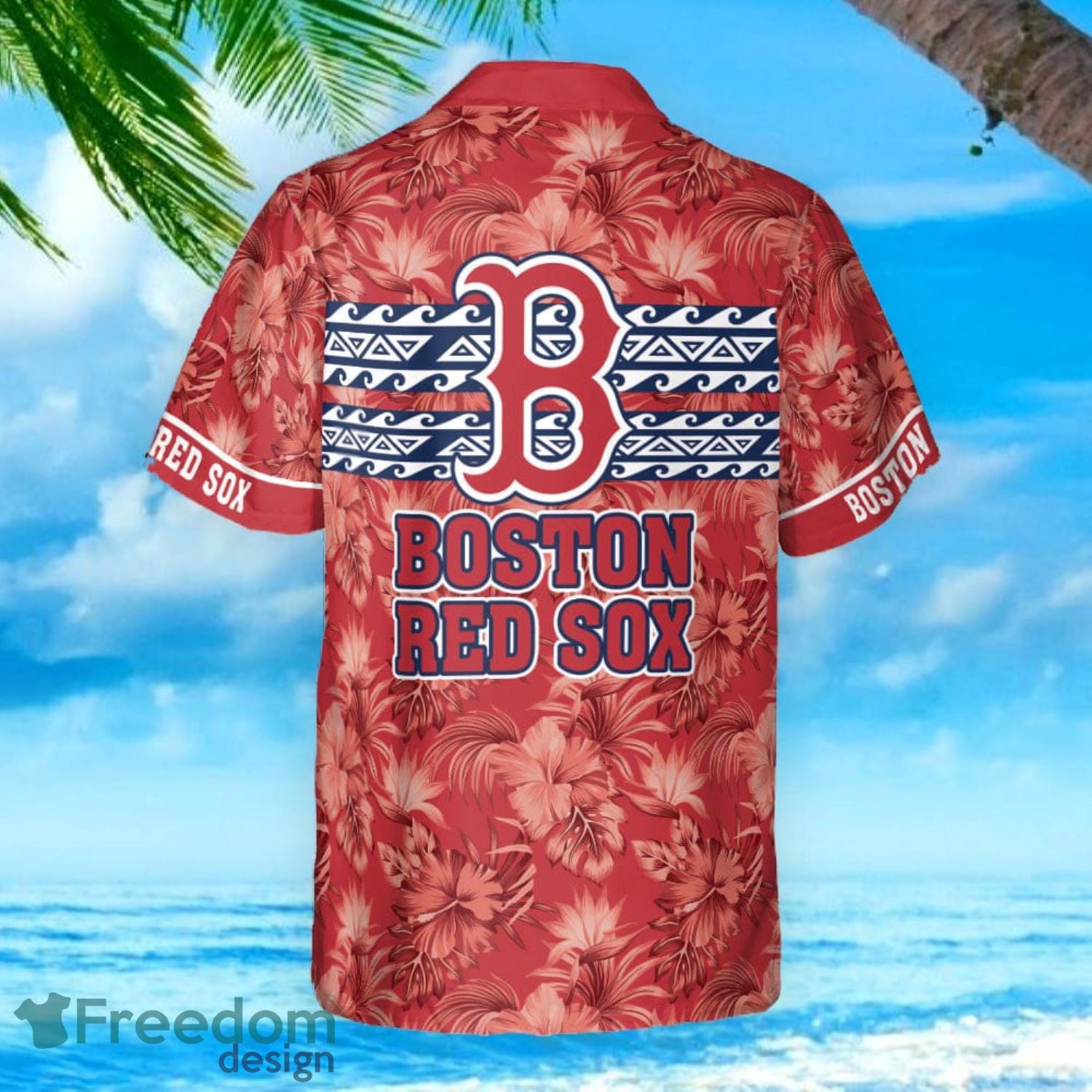 Boston Red Sox Major League Baseball 3D Print Hawaiian Shirt Personalized