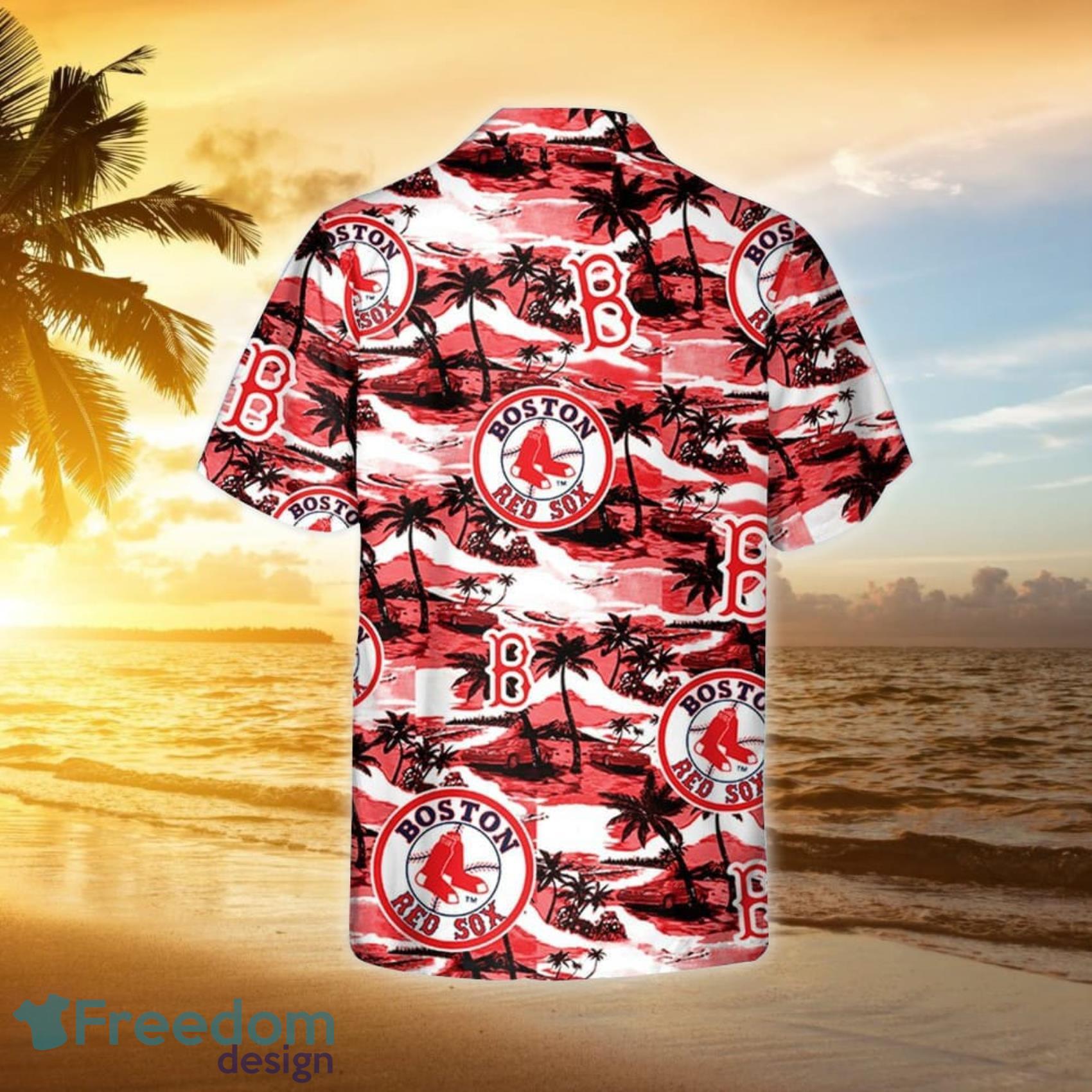 Boston Red Sox MLB Summer 3D Hawaiian Shirt Gift For Men And Women Fans -  Freedomdesign