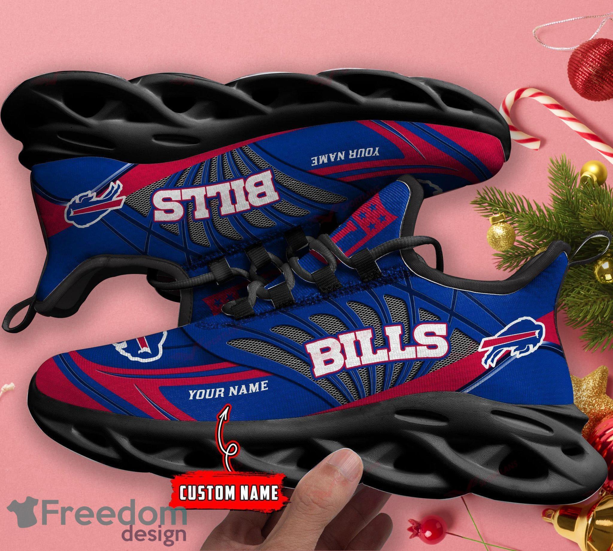 Buffalo Bills Custom Name Max Soul Shoes Unique Gift - YesItCustom