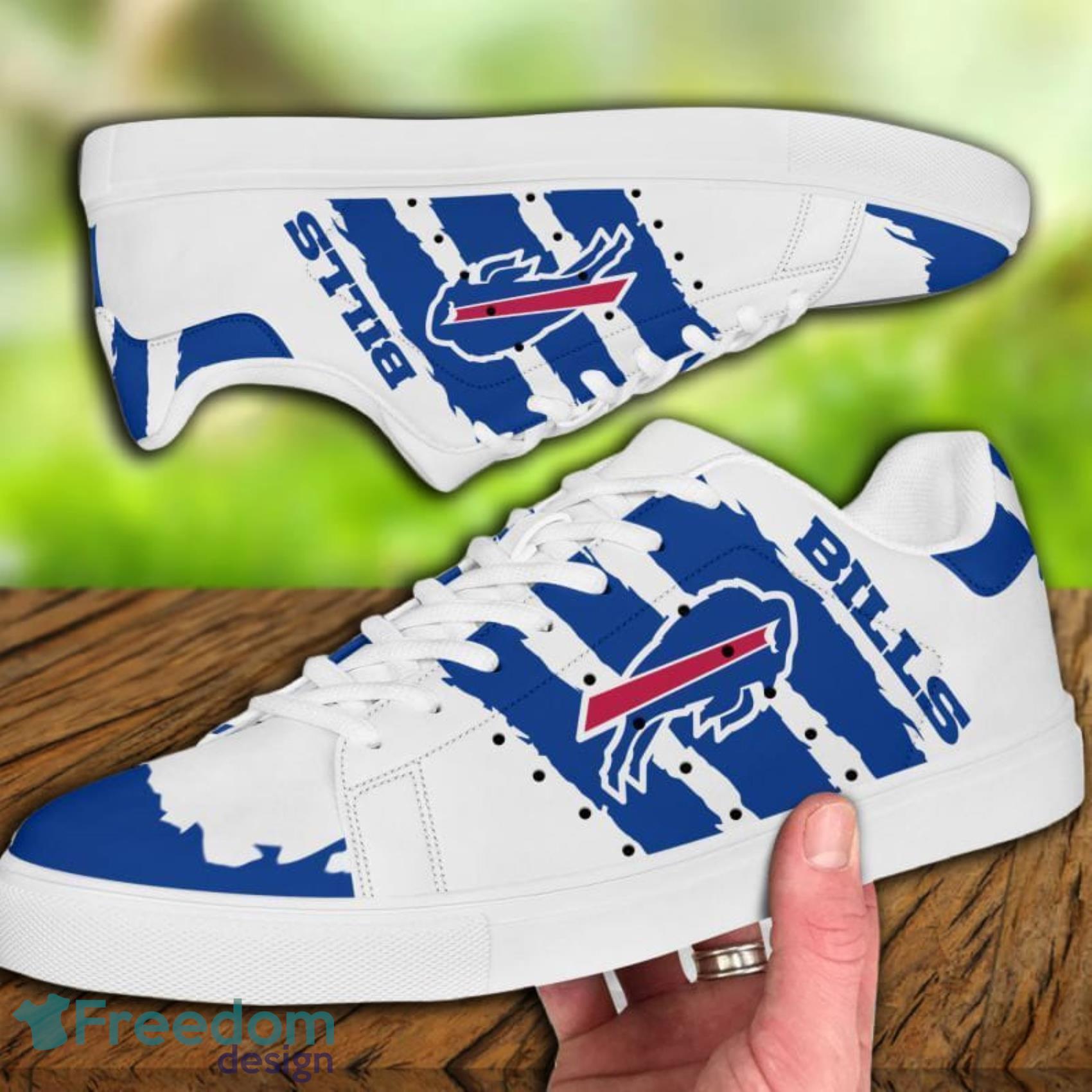 NFL Buffalo Bills Fans Stan Smith Low Top Skate Shoes