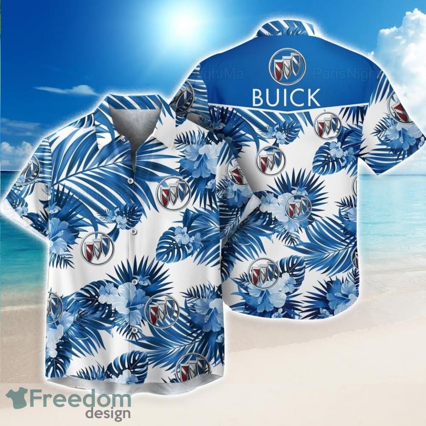 Buick Tropical Hawaiian Shirt Product Photo 1 Buick Tropical Hawaiian Shirt Product Photo 1