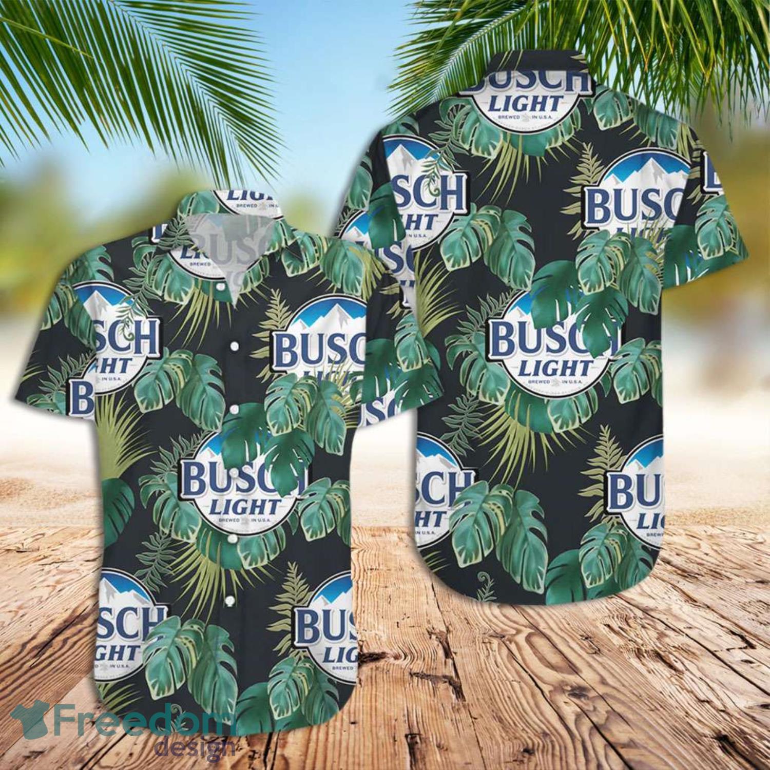 Buffalo Bills Hawaiian Shirt Tropical Palm Leaves Summer Beach Gift