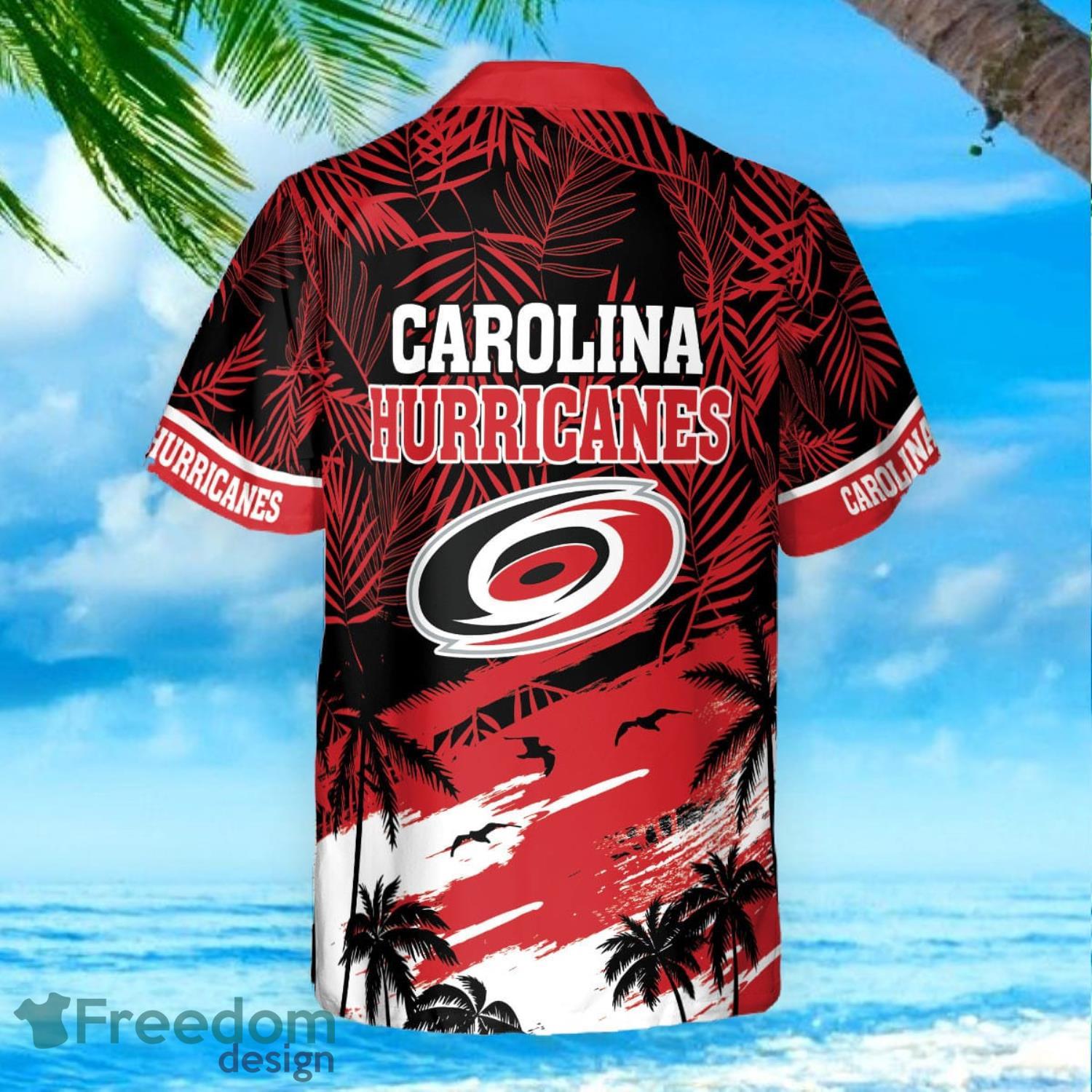 NHL Teams Carolina Hurricanes Logo Floral Baseball Jersey Shirt For Fans -  Freedomdesign