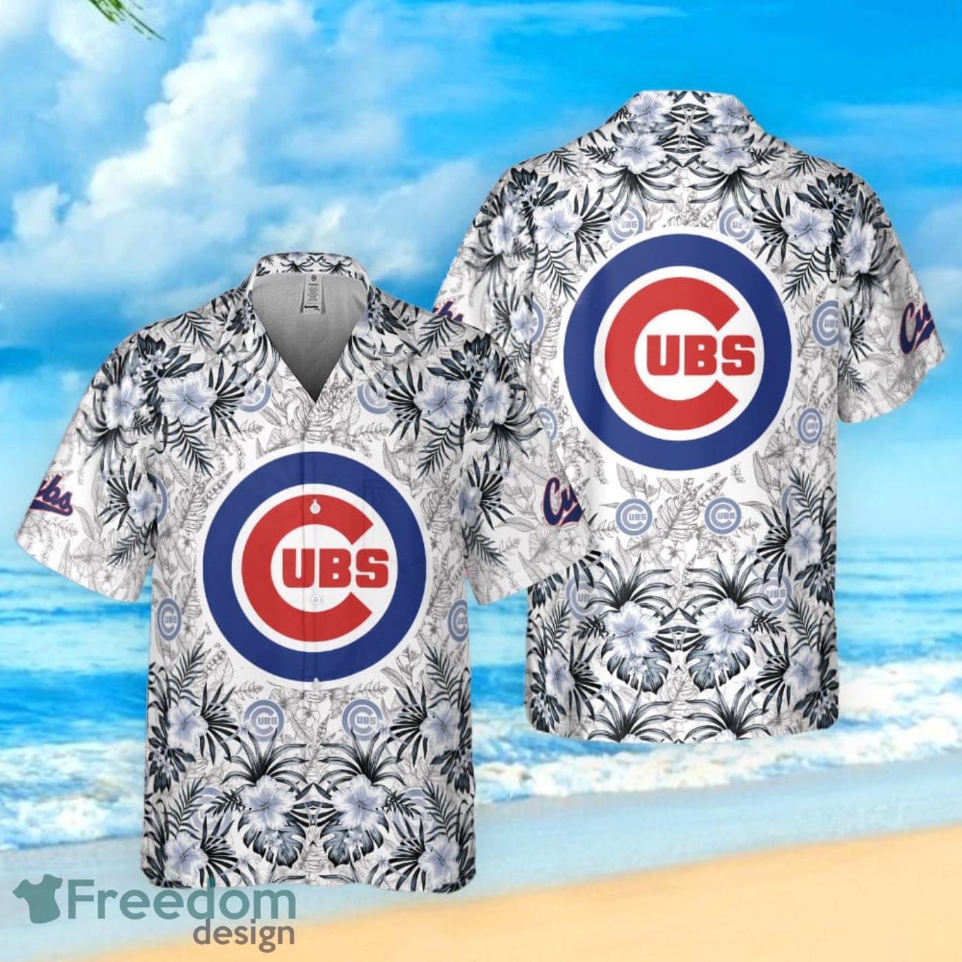 Chicago Cubs Major League Baseball 2023 Summer Gift Aloha Hawaiian