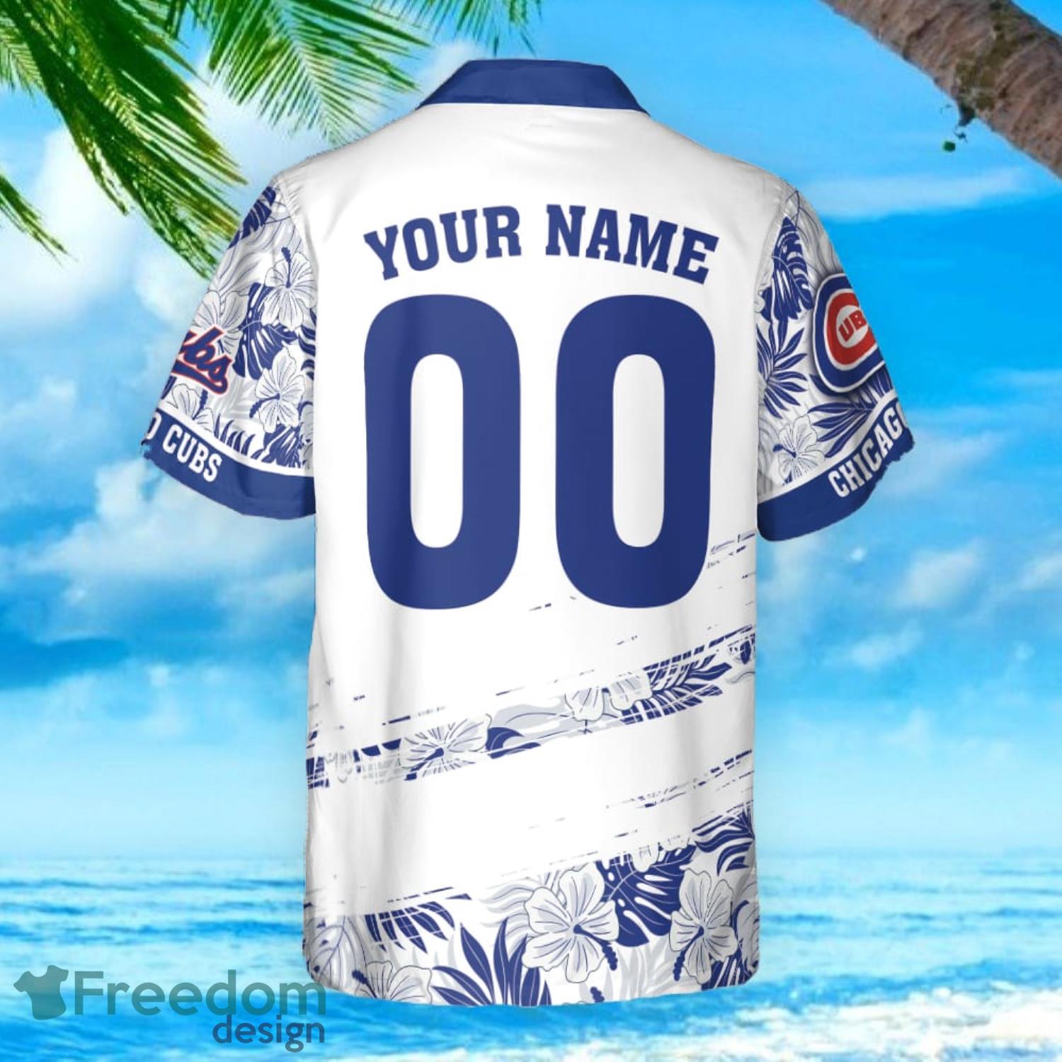 MLB Logo Chicago Cubs Aloha Summer Hawaiian Shirt For Men And Women -  Freedomdesign
