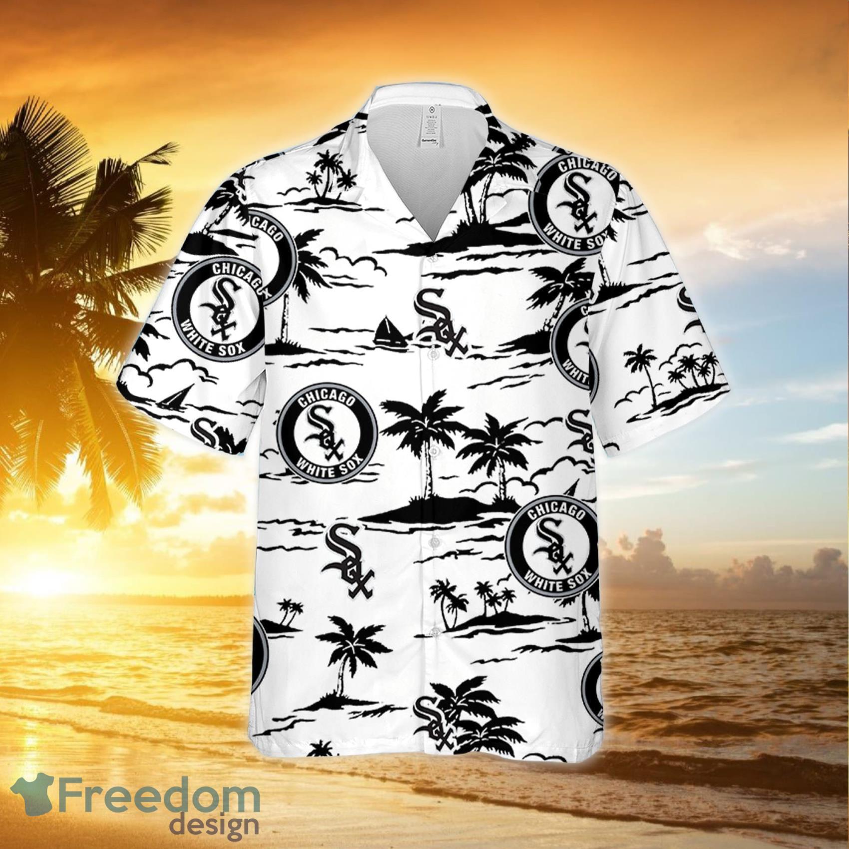 Chicago White SOX Short-Sleeve Hawaiian Shirt For Fan Men Full