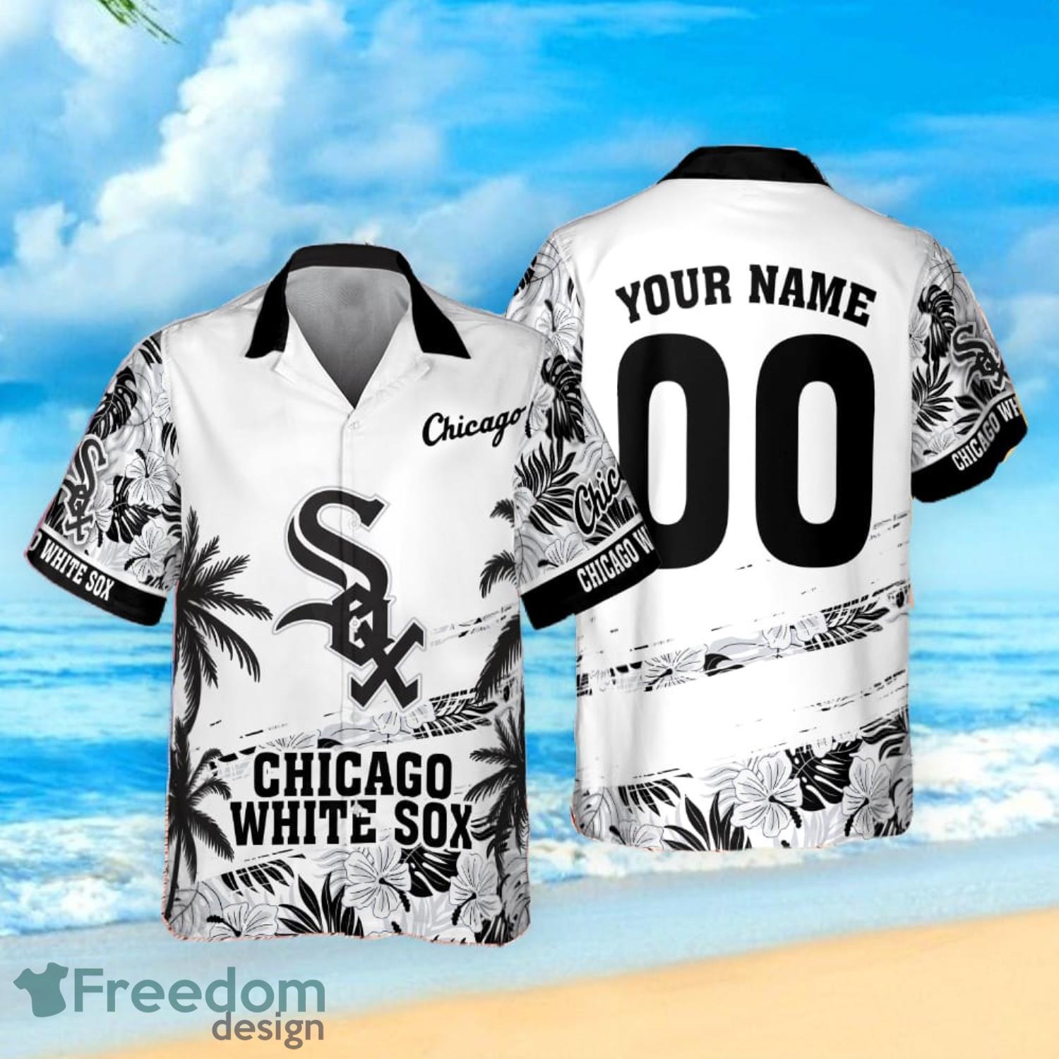 Chicago White Sox Summer Floral Polo Shirt - Freedomdesign