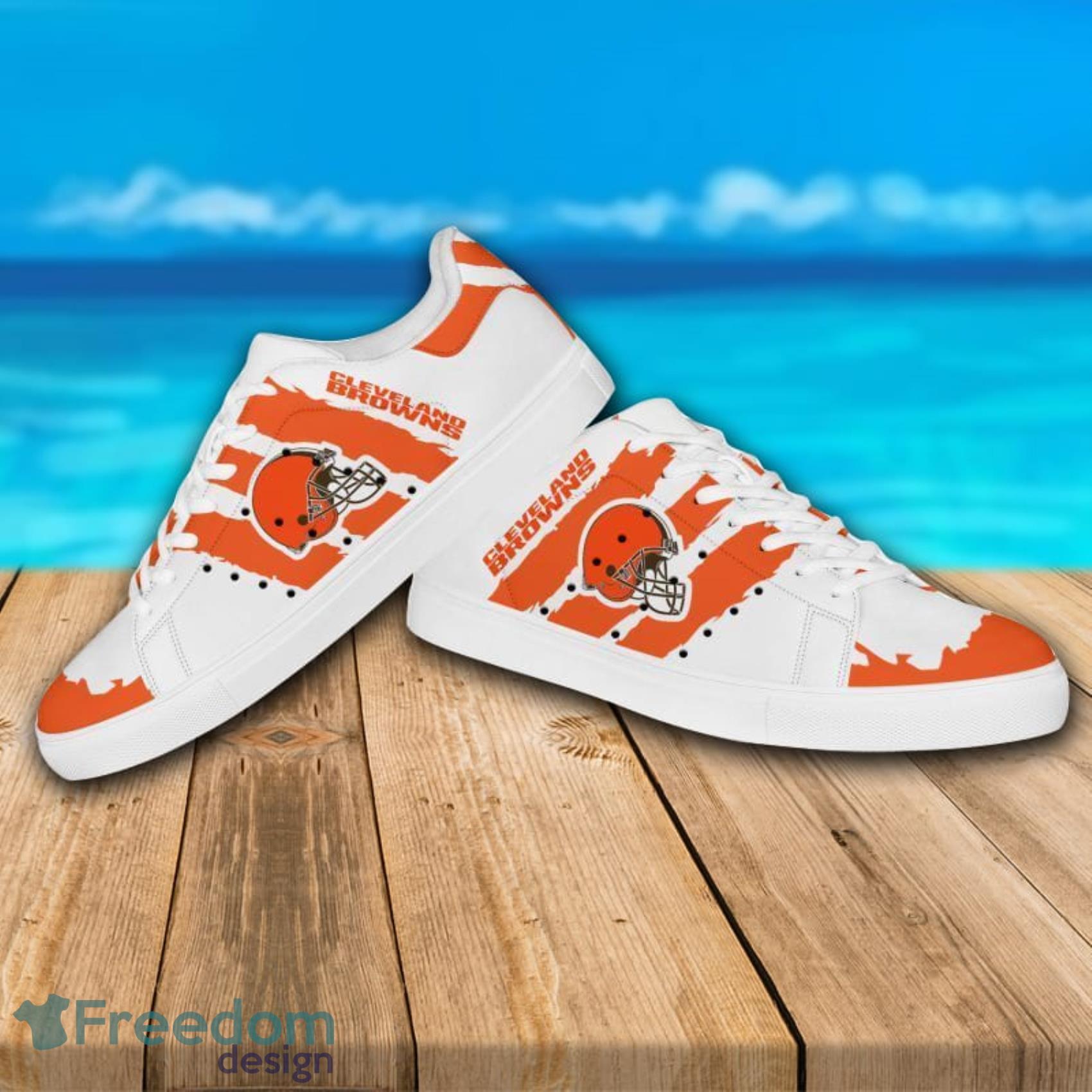 Cleveland Browns NFL Low Top Skate Shoes