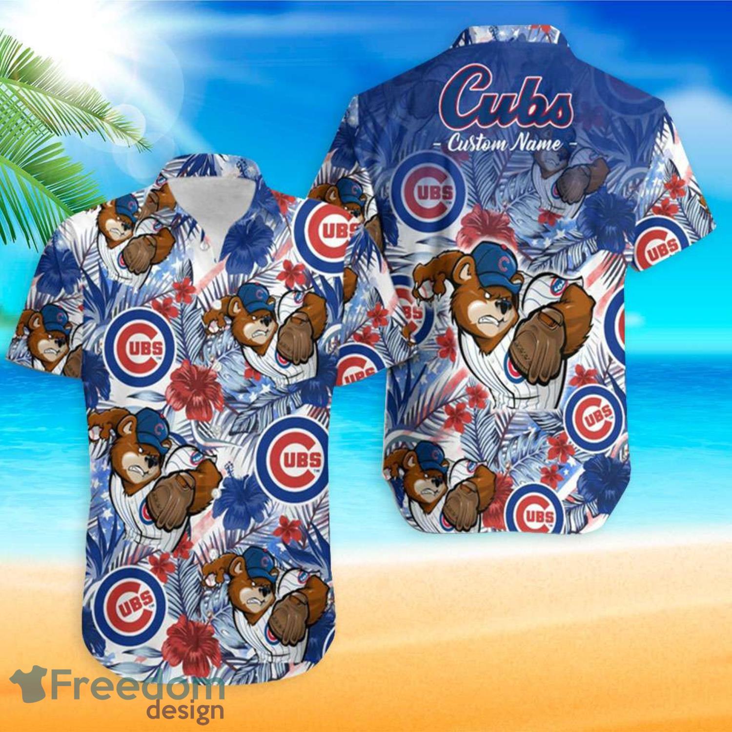 Cubs Hawaiian Shirt Blackhawks Bulls Bears Chicago Cubs Gift