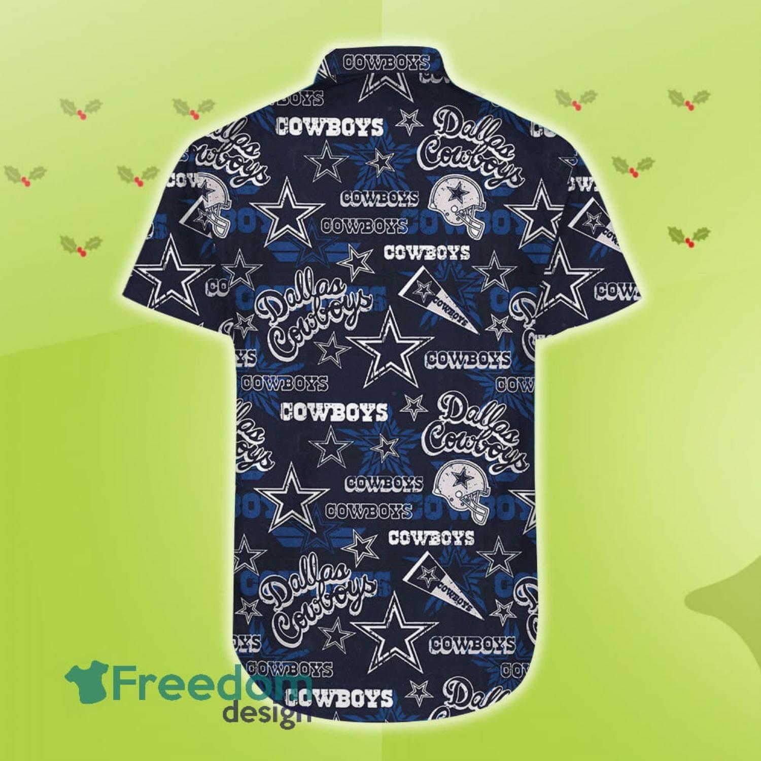 Dallas Cowboys 3D Printed Tropical Hawaiian Shirt Summer Beach Gift -  Freedomdesign