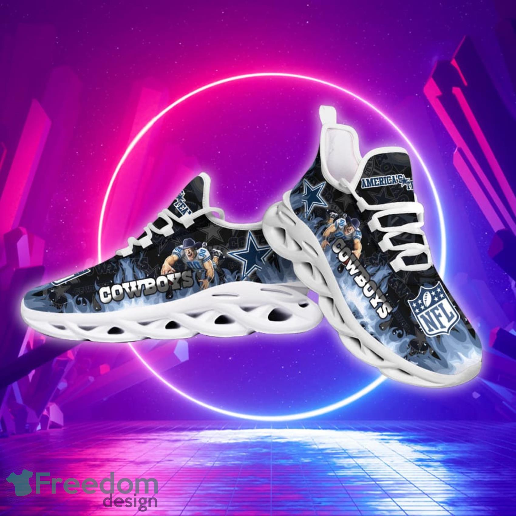 Dallas Cowboys Sneakers Lover Gift Reze Shoes For Fans