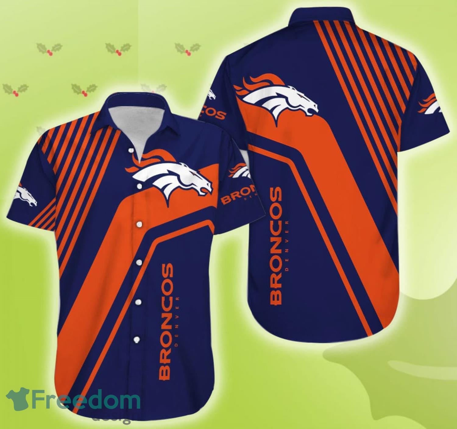 Denver Broncos Military Shirt 3D For Men And Women - Freedomdesign