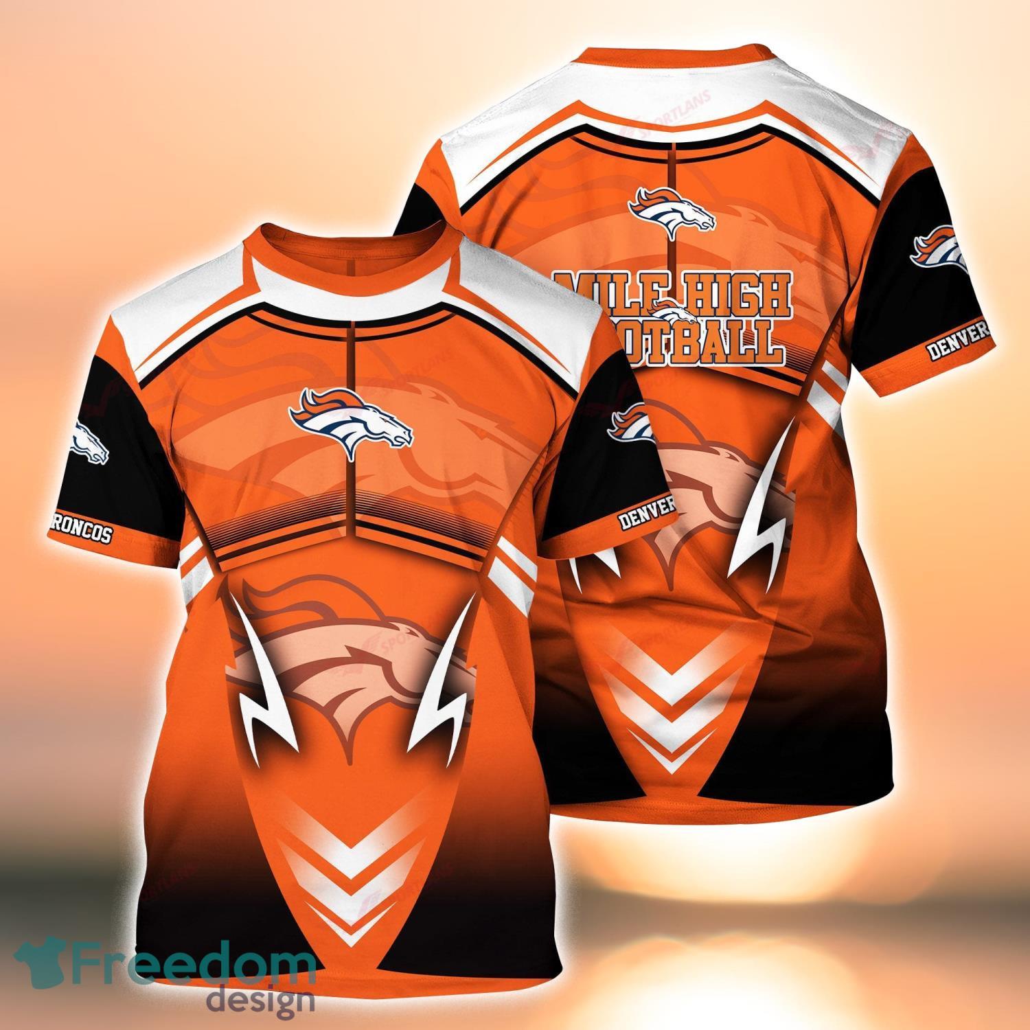 FORSYTH COUNTY BRONCOS Football Sublimated Crew Neck Jersey (CUSTOMIZABLE)