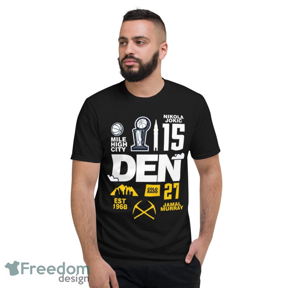 Denver playoff 2023 basketball T Shirts for Men and Women - Freedomdesign