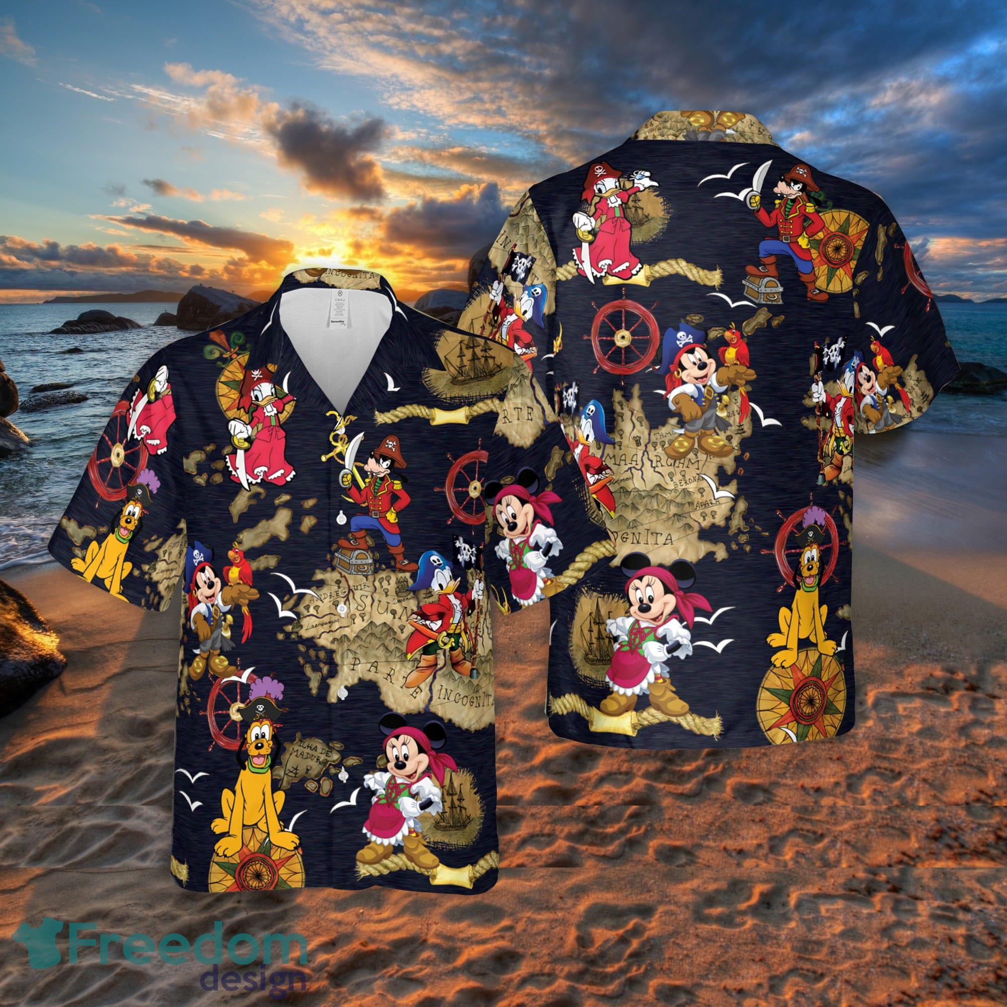 Disney Pirates Of Caribbean Shirt Summer Gift Hawaiian Shirt - Freedomdesign