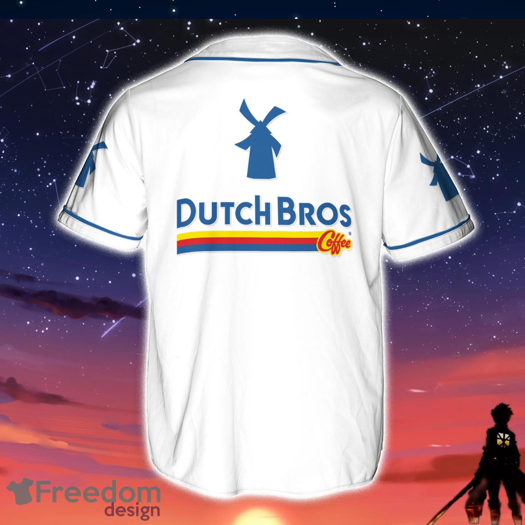 Dutch Bros Coffee Baseball Jersey Shirt Summer Gift For Sport Fans