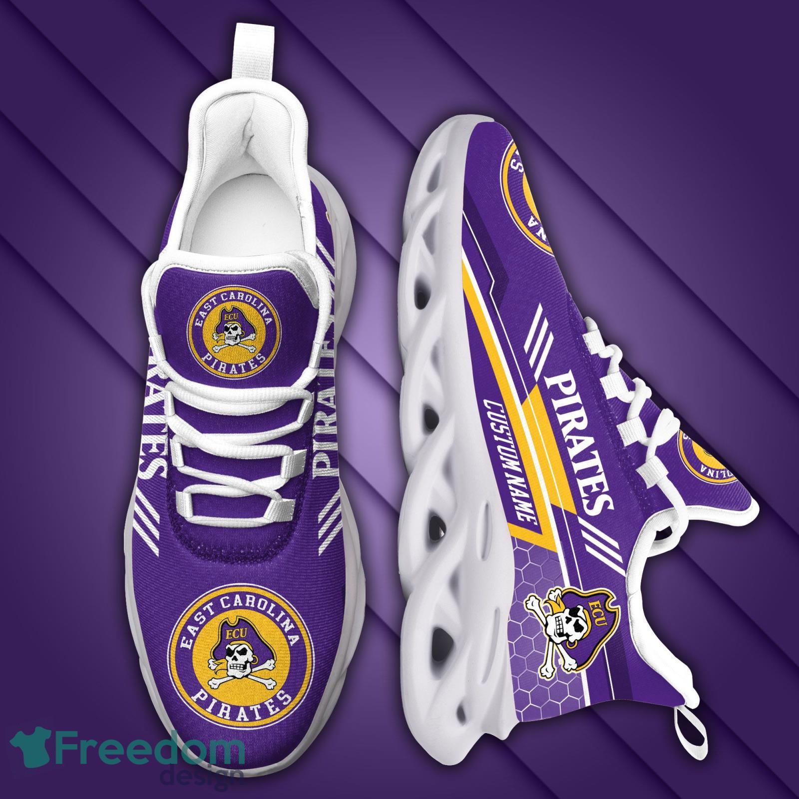 East Carolina Pirates NCAA Teams Men/ Women Reze Shoes- Custom