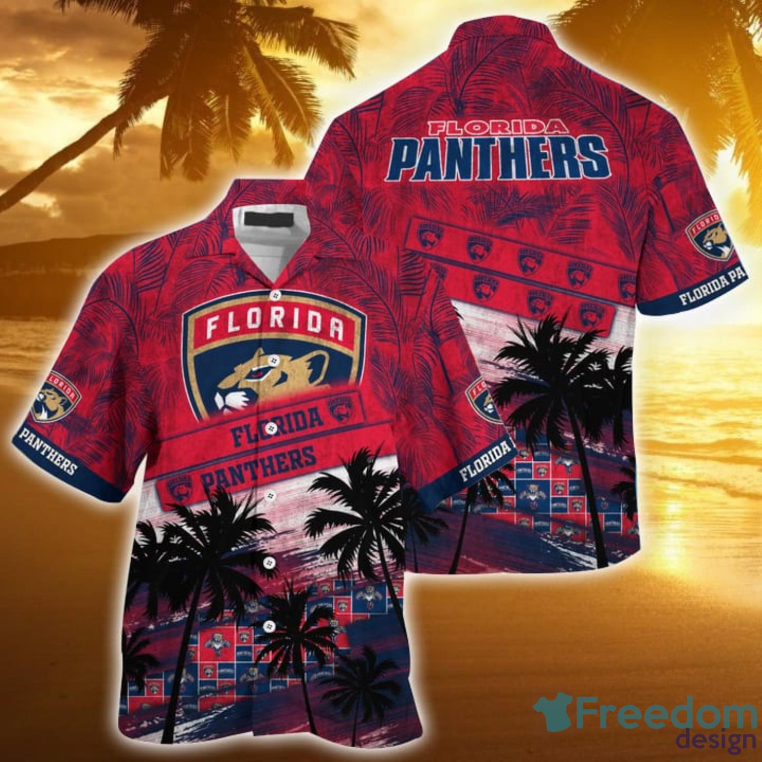 Men - Red - Florida Panthers - Jerseys