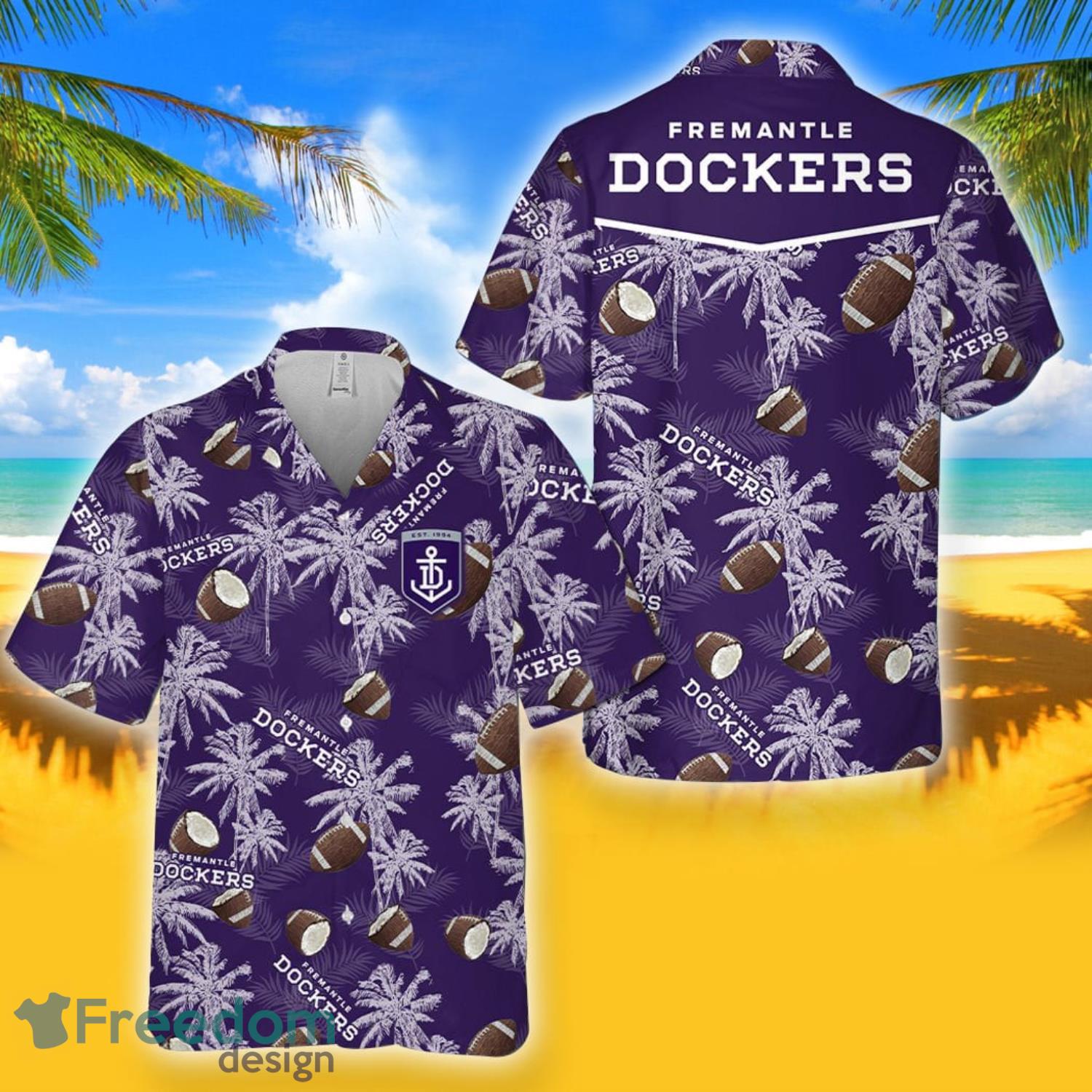 Nfl Baltimore Ravens Coconut Tree Purple Trendy Hawaiian Shirt V2 Aloha  Shirt - Trendy Aloha