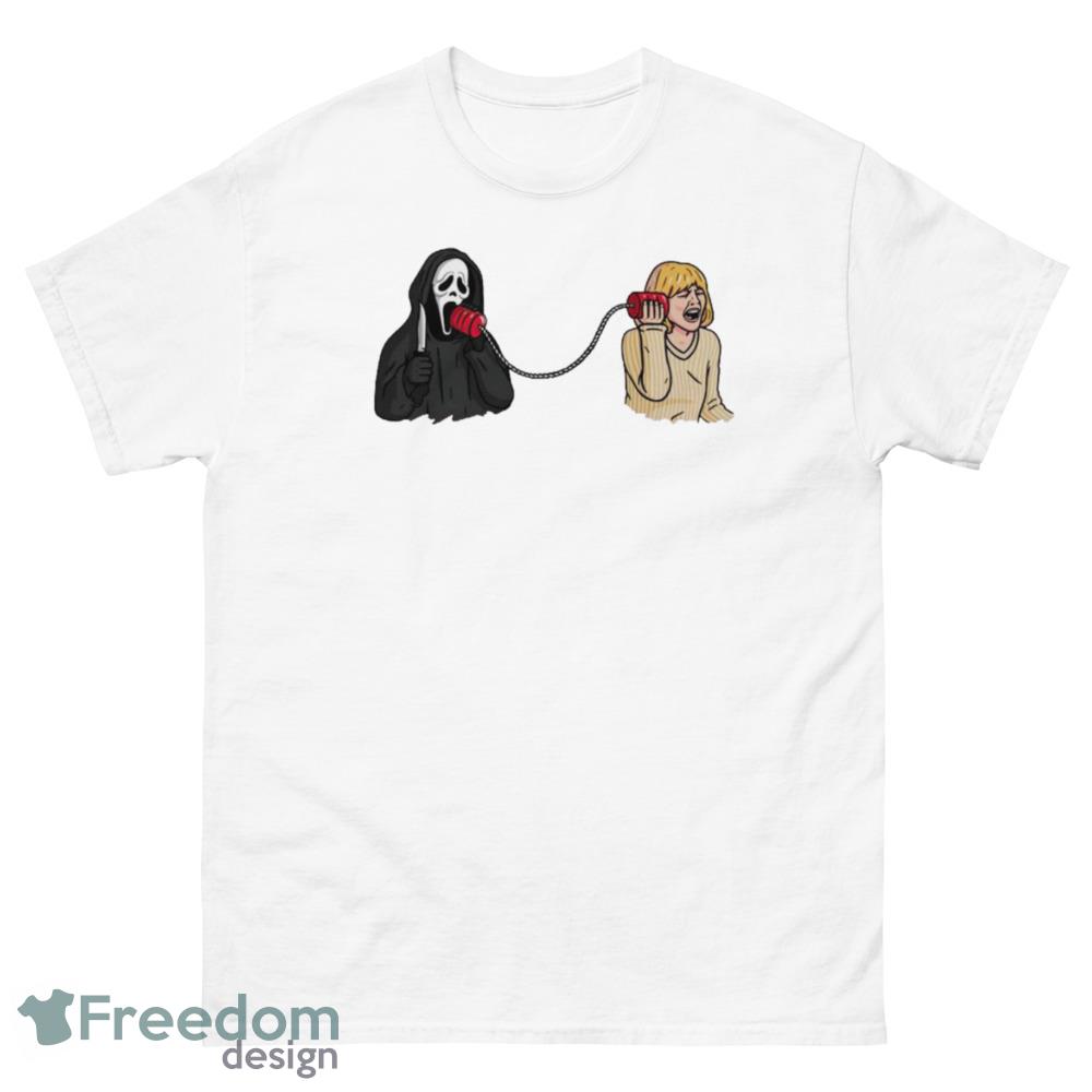 Ghostface Call Me Shirt Product Photo 1 Ghostface Call Me Shirt Product Photo 1