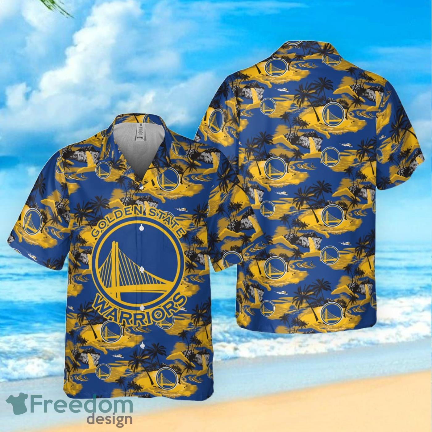 Golden State Warriors National Basketball Association 2023 Vintage Pattern Aloha  Hawaiian Shirt - Freedomdesign