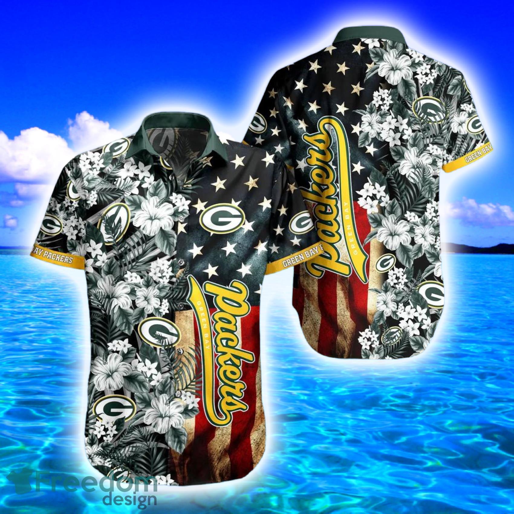 Green Bay Packers Nfl Tropical Style And Sport Team Backgound AOP Hawaiian  Shirt And Beach Short - Freedomdesign