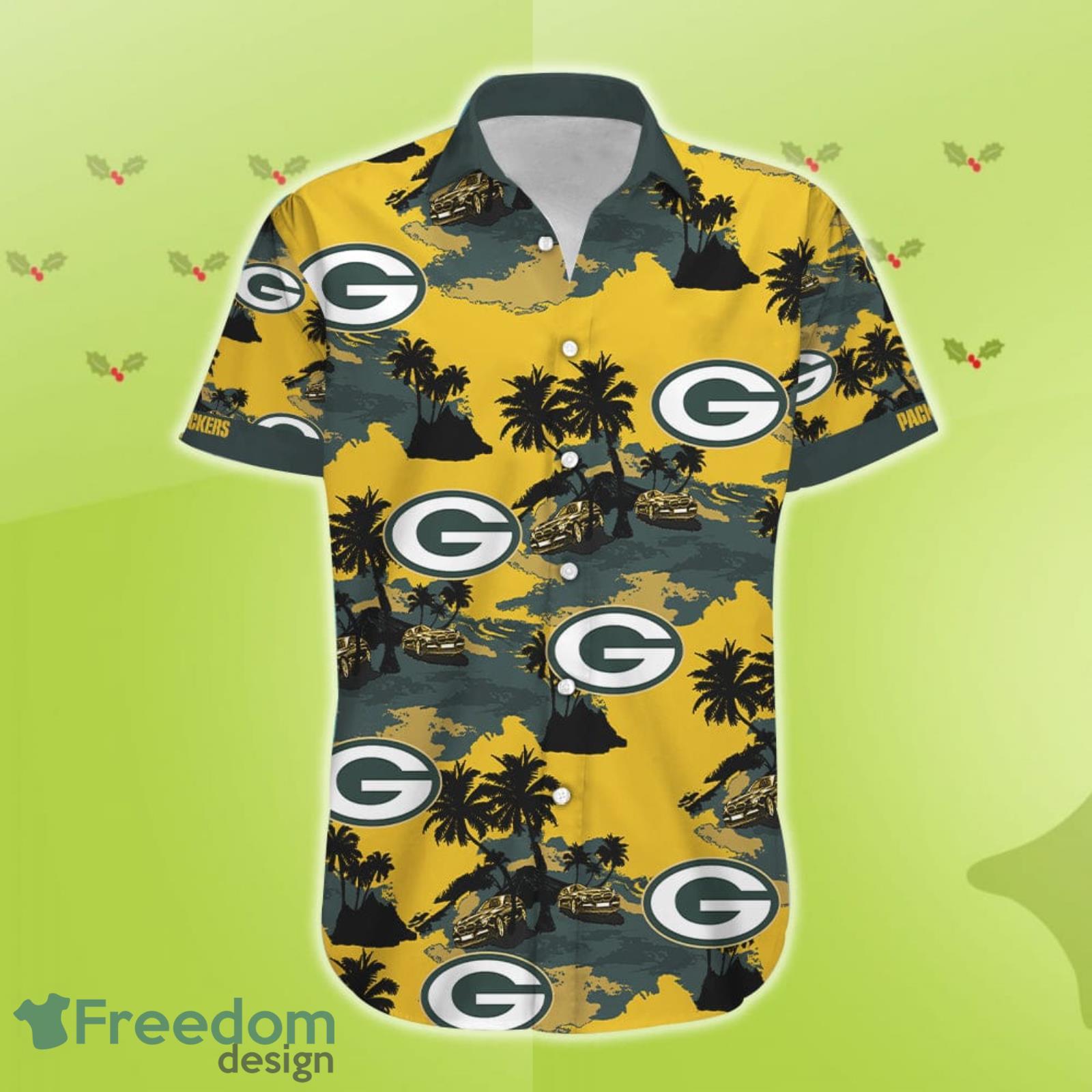 Green Bay Packers Aloha Hawaiian Shirt For Men And Women