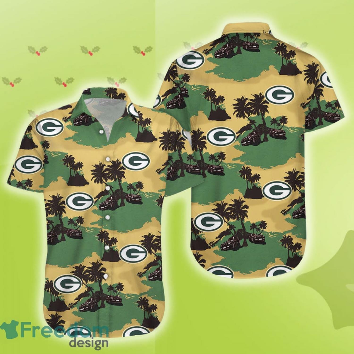 Green Bay Packers Floral Hawaiian Shirt Best Summer Gift For Fans - Shibtee  Clothing