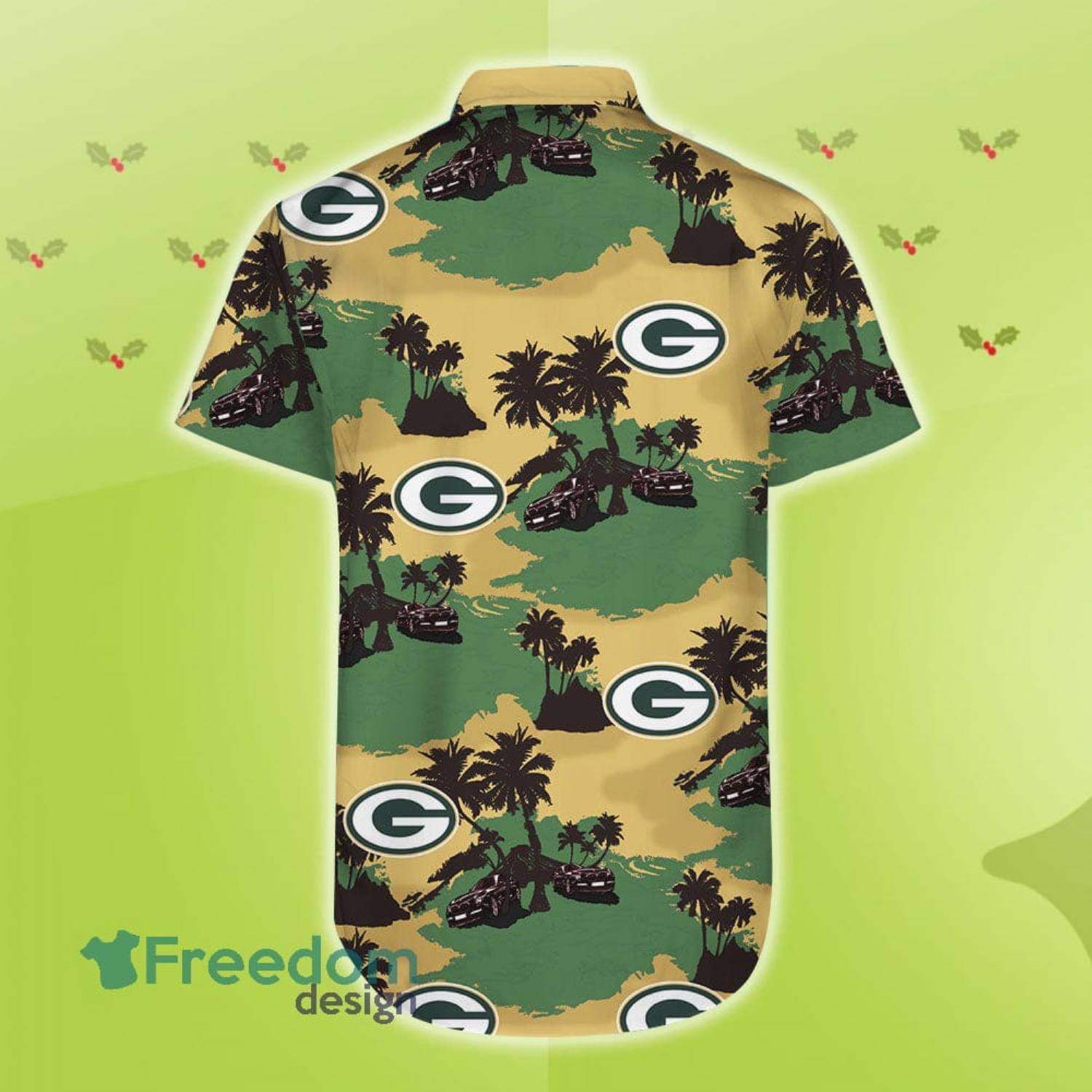 Green Bay Packers NFL Hawaiian Shirt Tropical Patterns Summer Gift For Fan  - Bring Your Ideas, Thoughts And Imaginations Into Reality Today