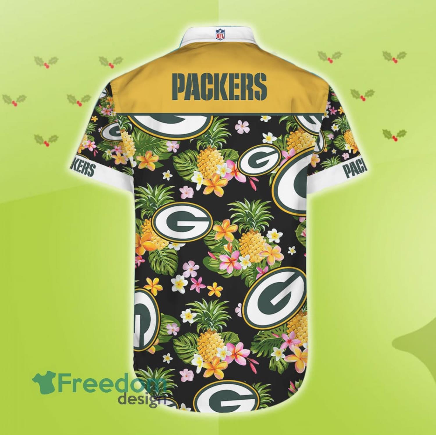 green bay packers flamingo shirt