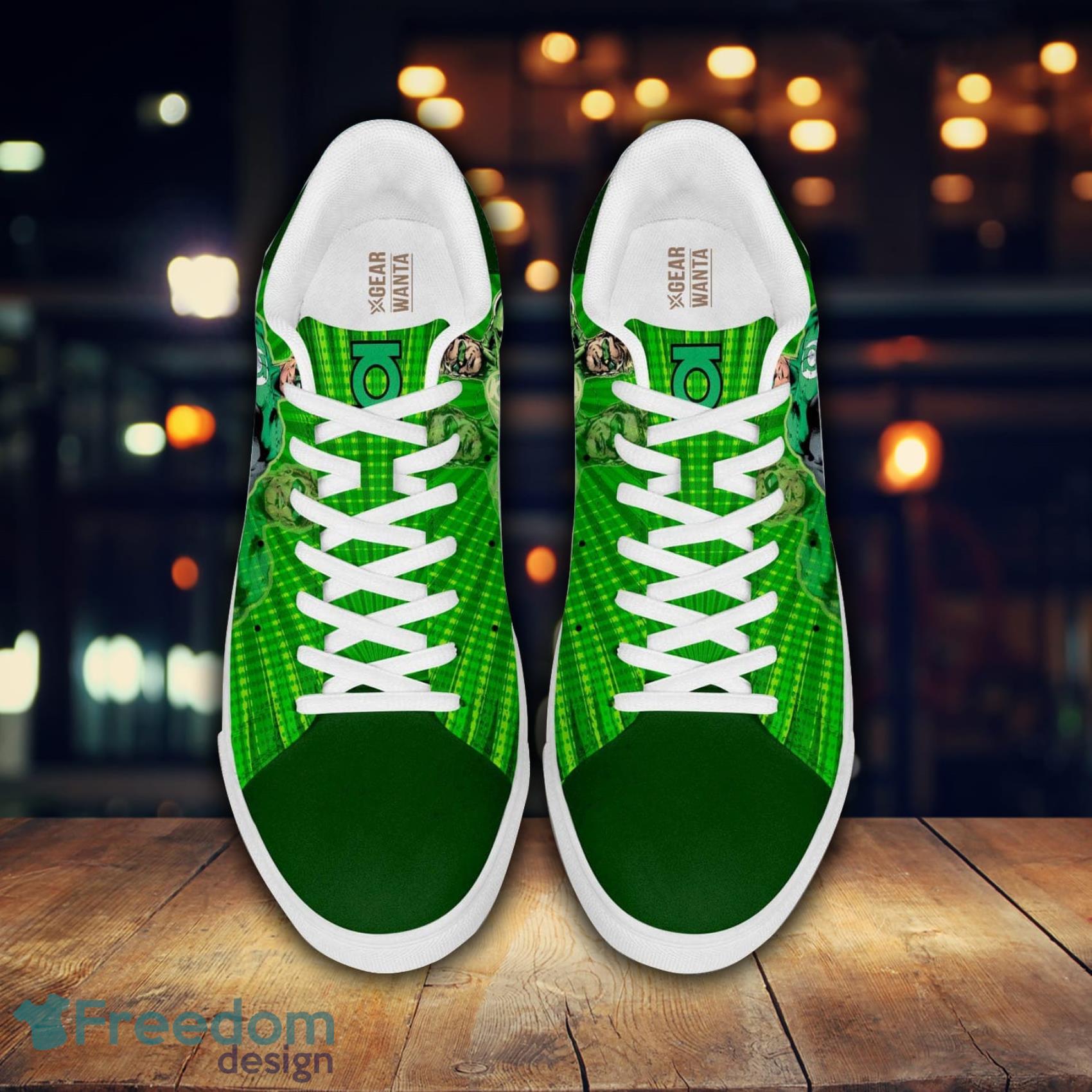Green Lanturn Super Heroes Cartoon Lovely Cute Skate Shoes Gift For Men And Women Product Photo 4 Green Lanturn Super Heroes Cartoon Lovely Cute Skate Shoes Gift For Men And Women Product Photo 4