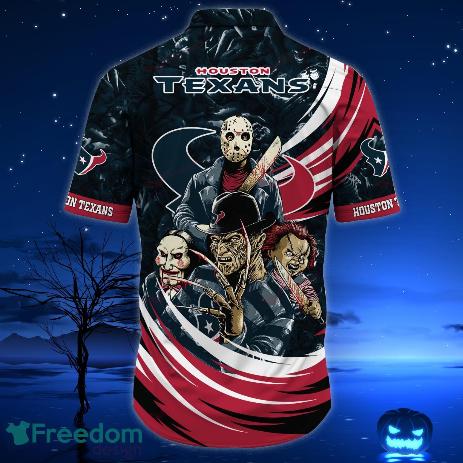 Houston Texans NFL Custom Name Hawaiian Shirt For Men Women Best Gift For  Fans - Freedomdesign