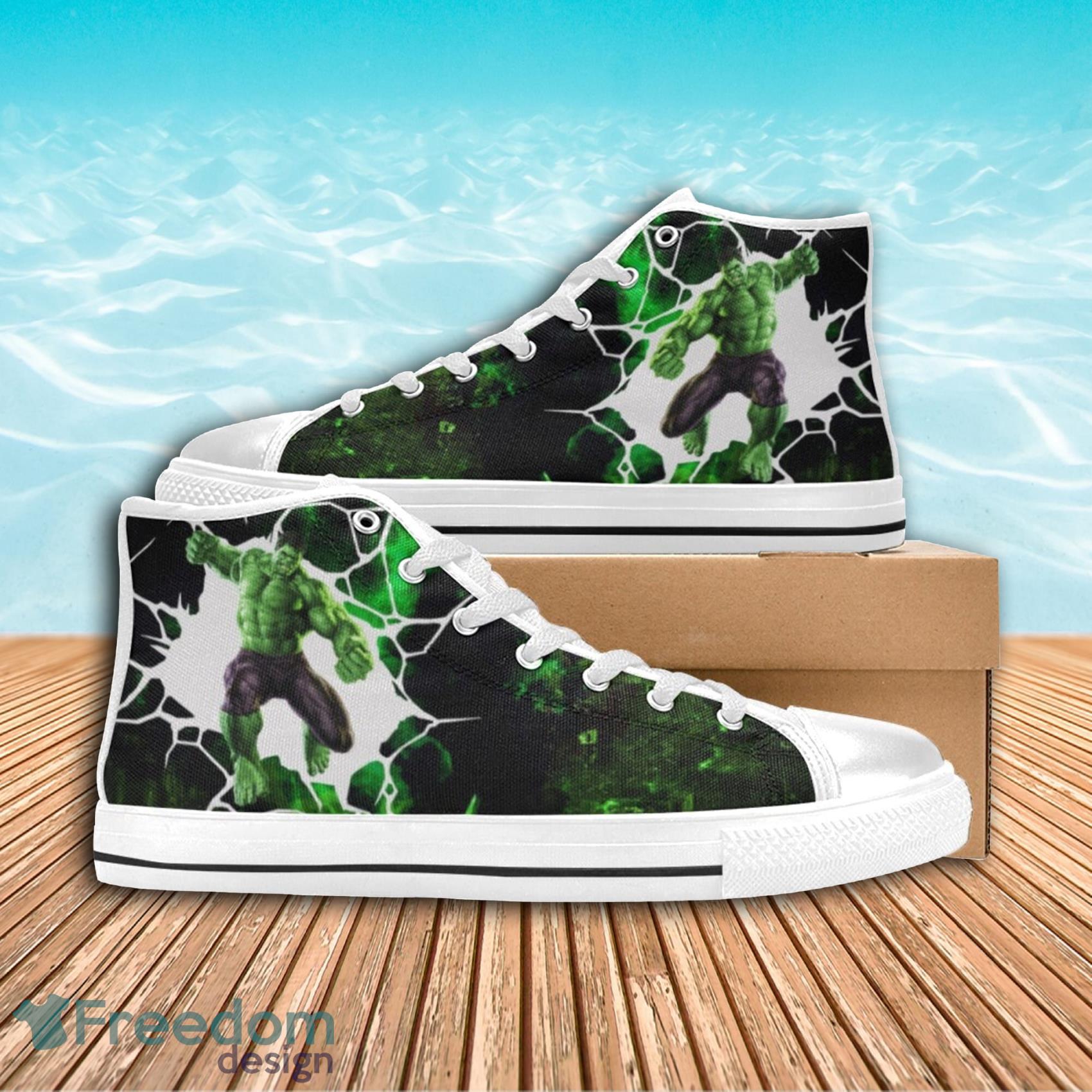 Incredible hulk converse on sale shoes