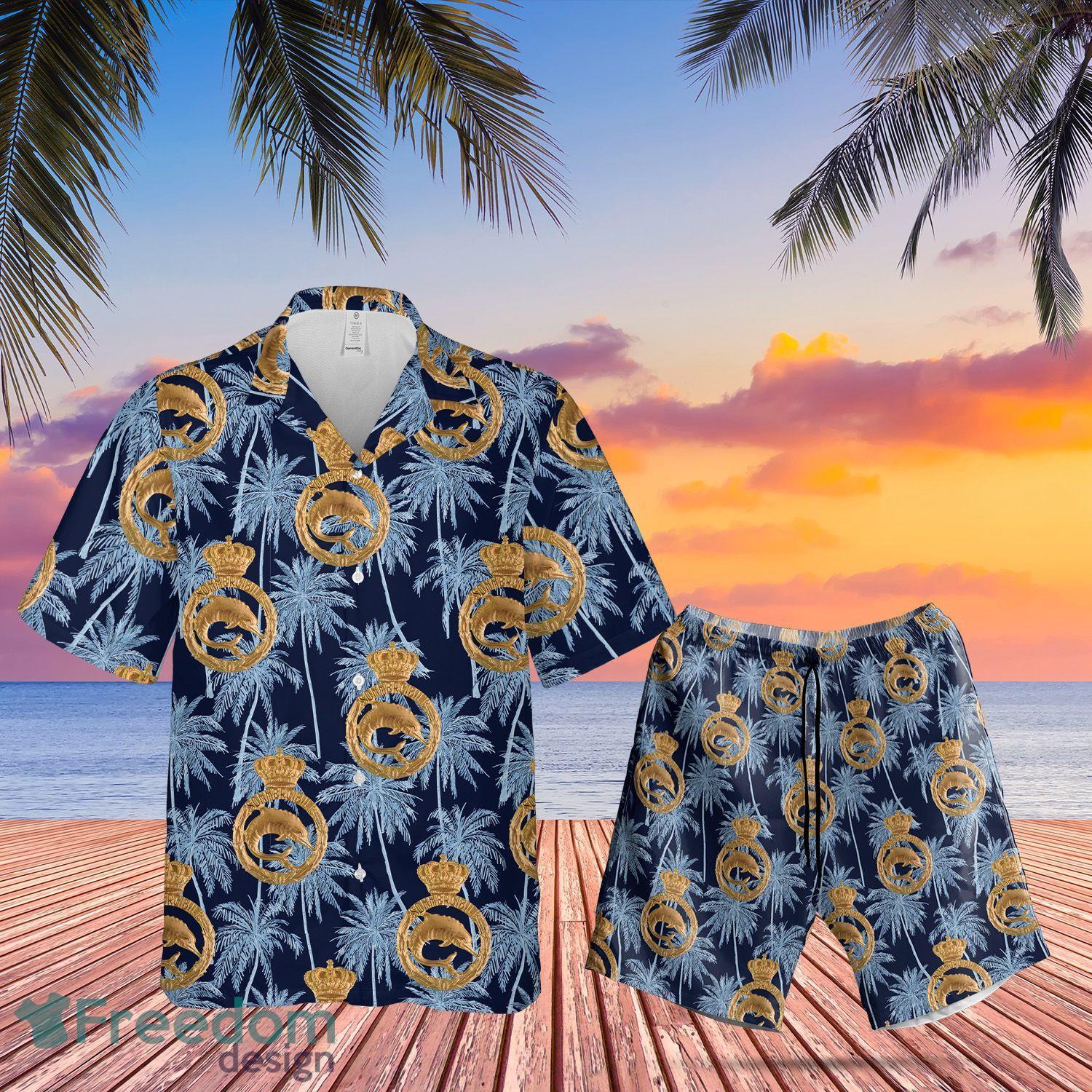 Buffalo Bills Sunset & Palm Trees Swim Trunks