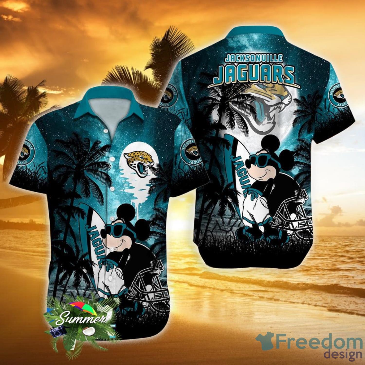 Jacksonville Jaguars NFL Hawaiian Shirt Disney Mickey Coconut Fans Gift For  Men And Women - Freedomdesign