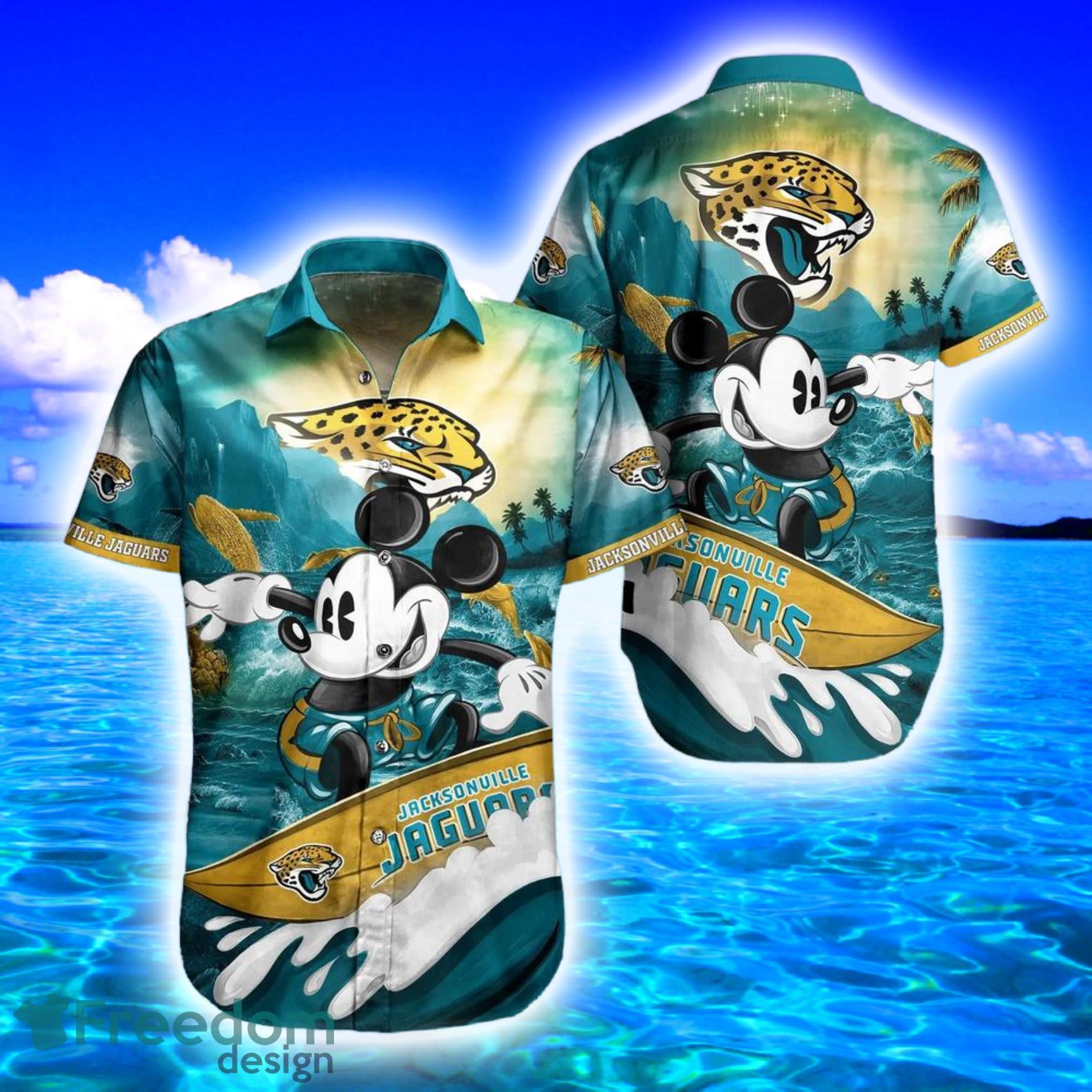 Jacksonville Jaguars NFL Hawaiian Shirt And Short Mickey Graphic Printed  Gift For Fans - Freedomdesign