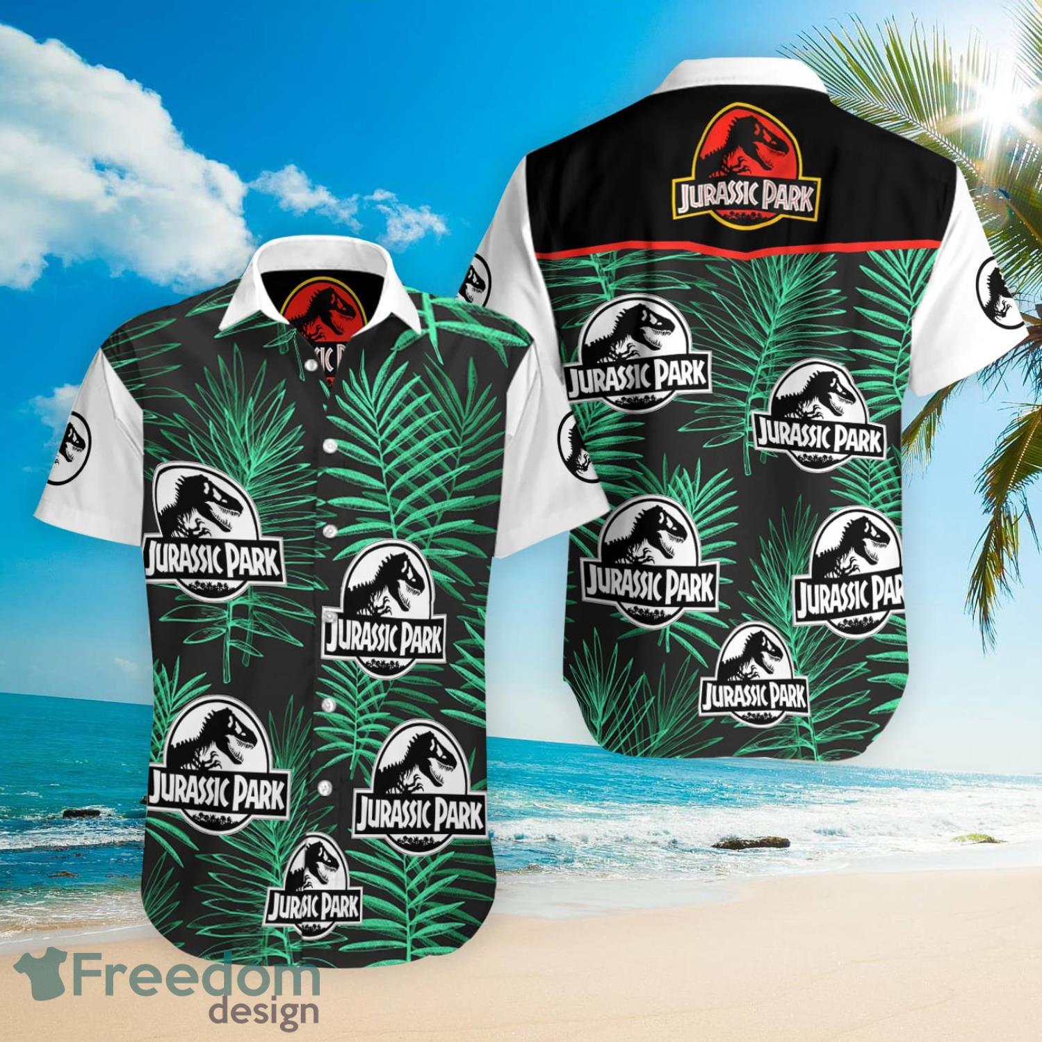 Dinosaur Beach Shirt Type Of Dinosaur Summer Gift Hawaiian Shirt -  Freedomdesign