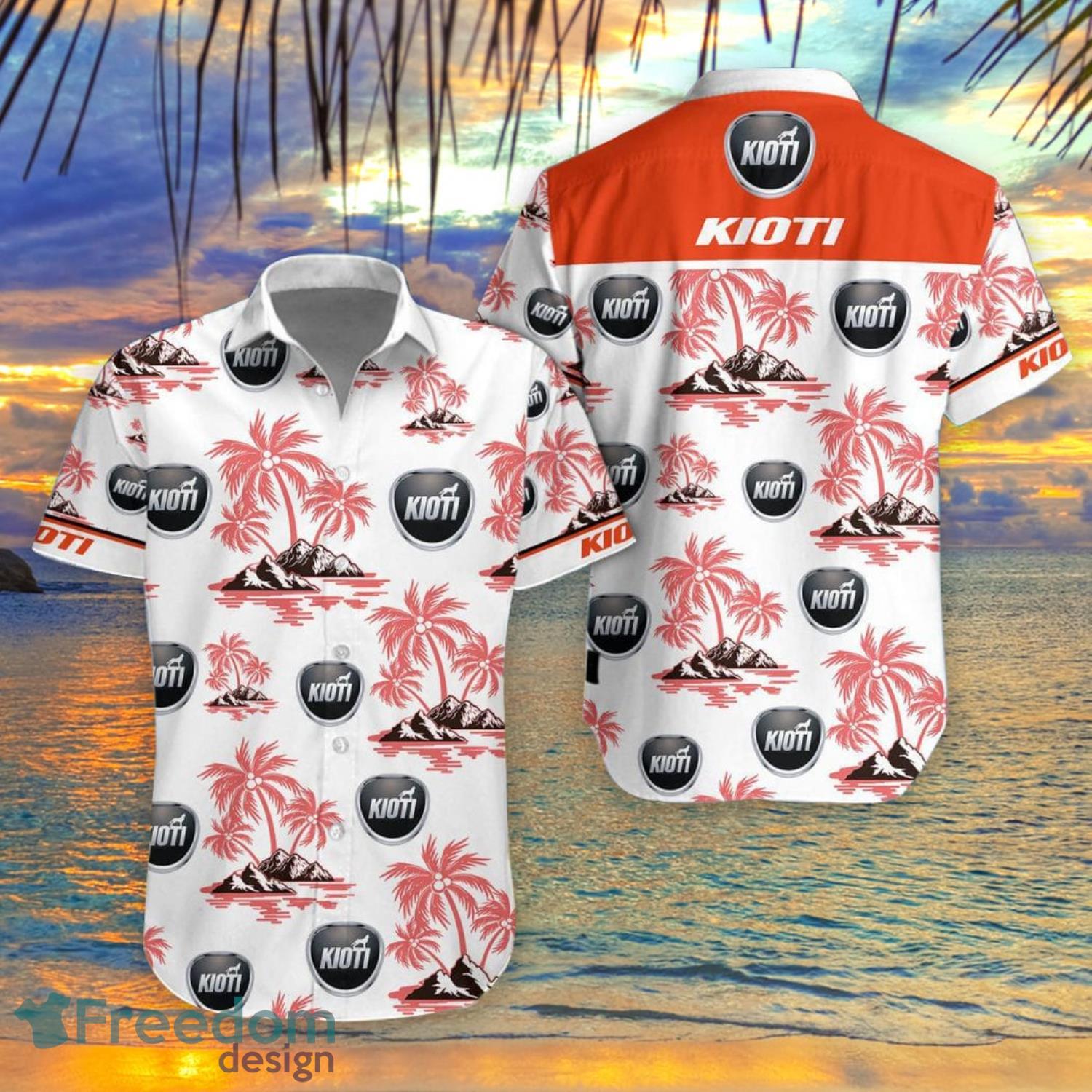 15% OFF Hot Cincinnati Bengals Hawaiian Shirt Palm Tree Pattern