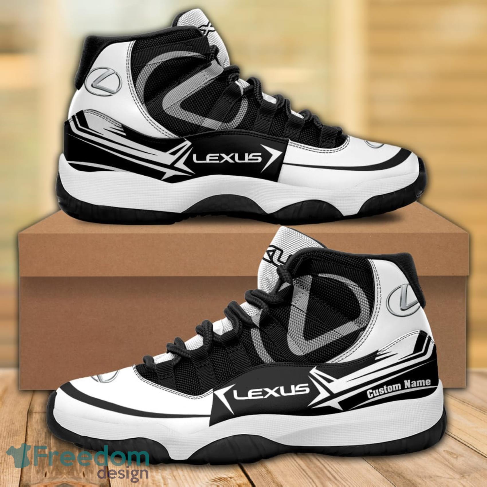 Lexus Custom Name Any Logo Or Air Jordan 11 Shoes Gift For Fans