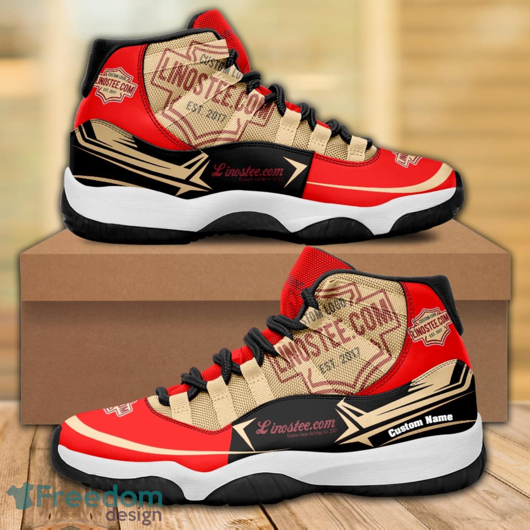 Kobe Bryant Lakers 07 Gift NBA Team Sneakers Custom Name Air Jordan 13  Shoes For Fans