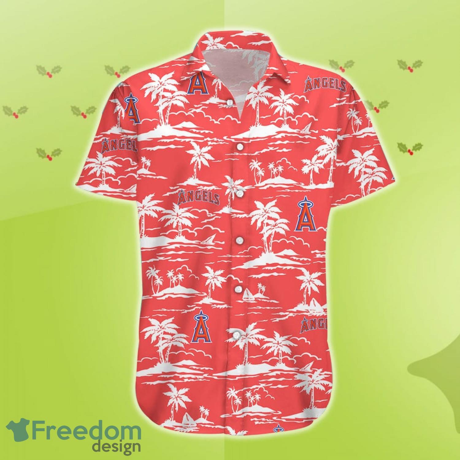 Los Angeles Angels MLB Summer 3D Hawaiian Shirt Gift For Men And Women Fans  - Freedomdesign