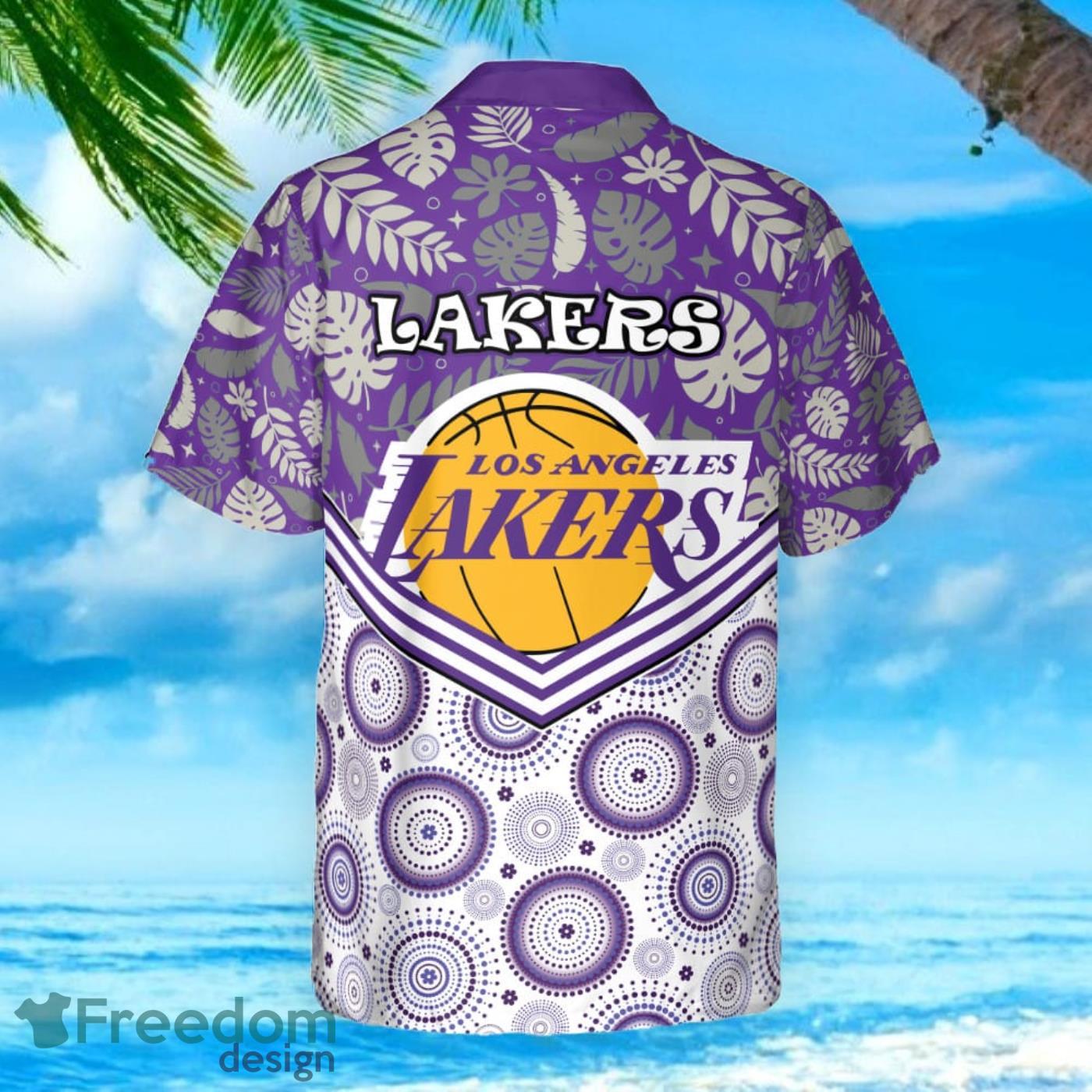 LA Lakers Hawaiian Shirt For Men And Women - Freedomdesign