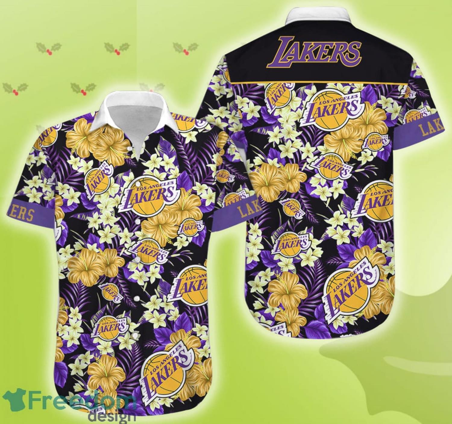 LA Lakers Hawaiian Shirt For Men And Women - Freedomdesign